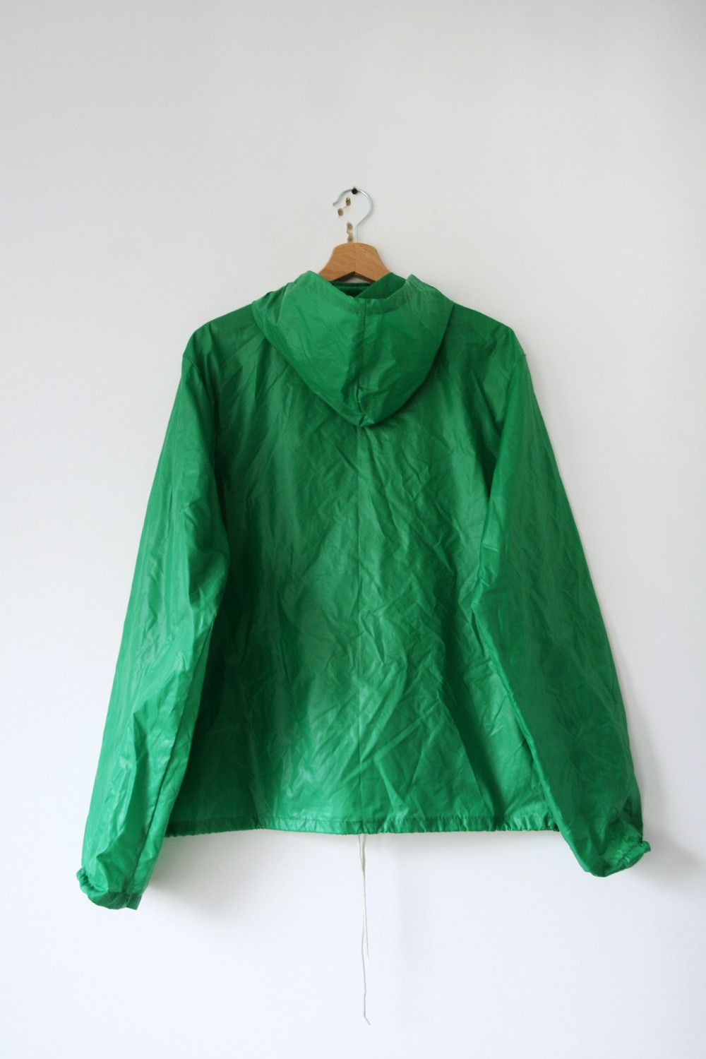 Lacoste Vintage 80s Lacoste Green Packable Anorak Smock Jacket M Size US M / EU 48-50 / 2 - 3 Thumbnail