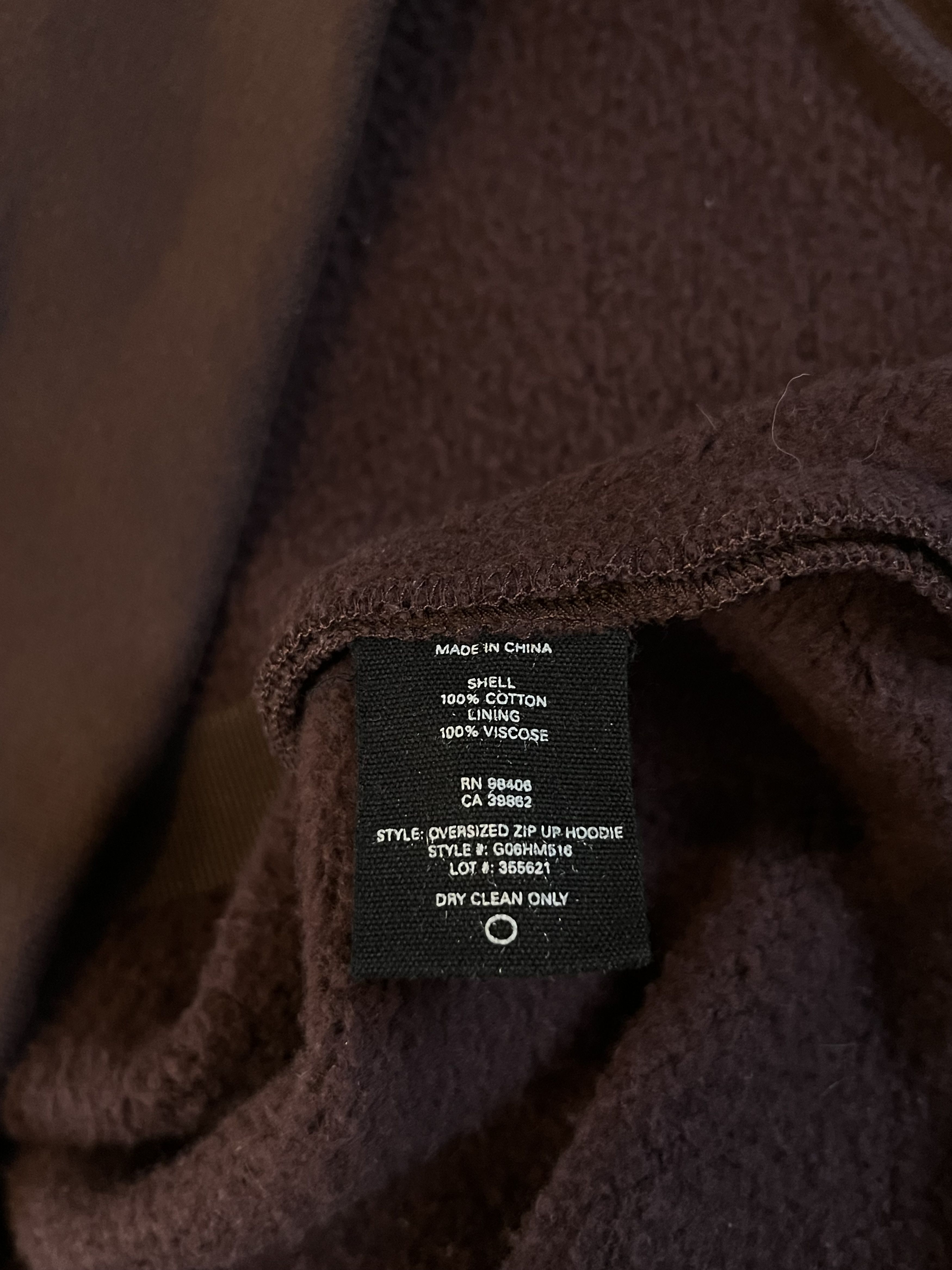 Helmut Lang Helmut Lang Double Two Way Zip Cotton Fleece Hoodie Size US S / EU 44-46 / 1 - 9 Thumbnail
