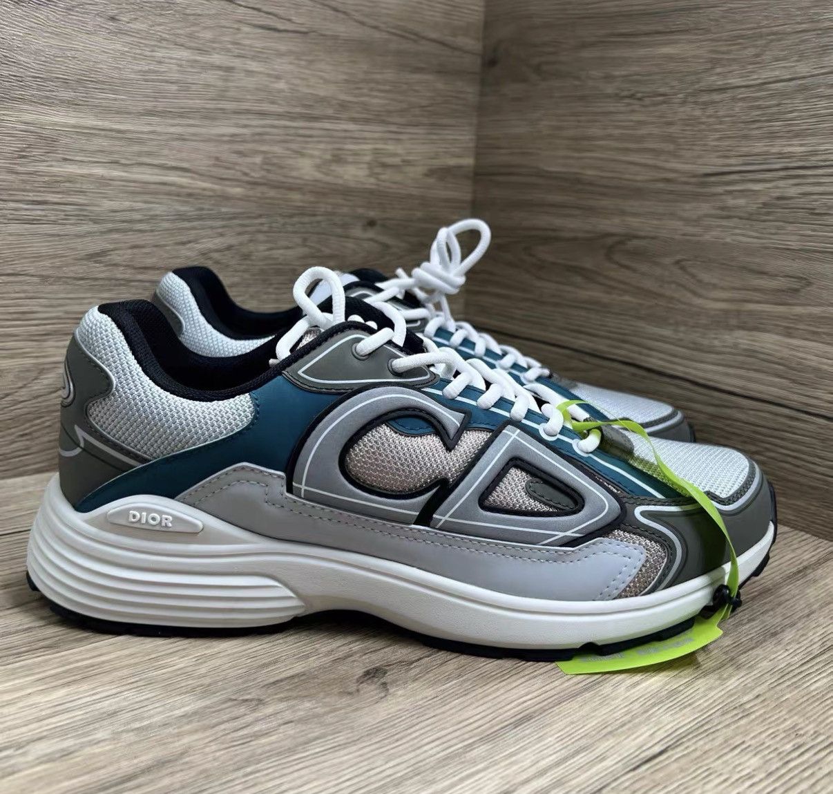 Dior Dior B30 White and Light Blue Sneakers J41 Size US 10 / EU 43 - 2 Thumbnail
