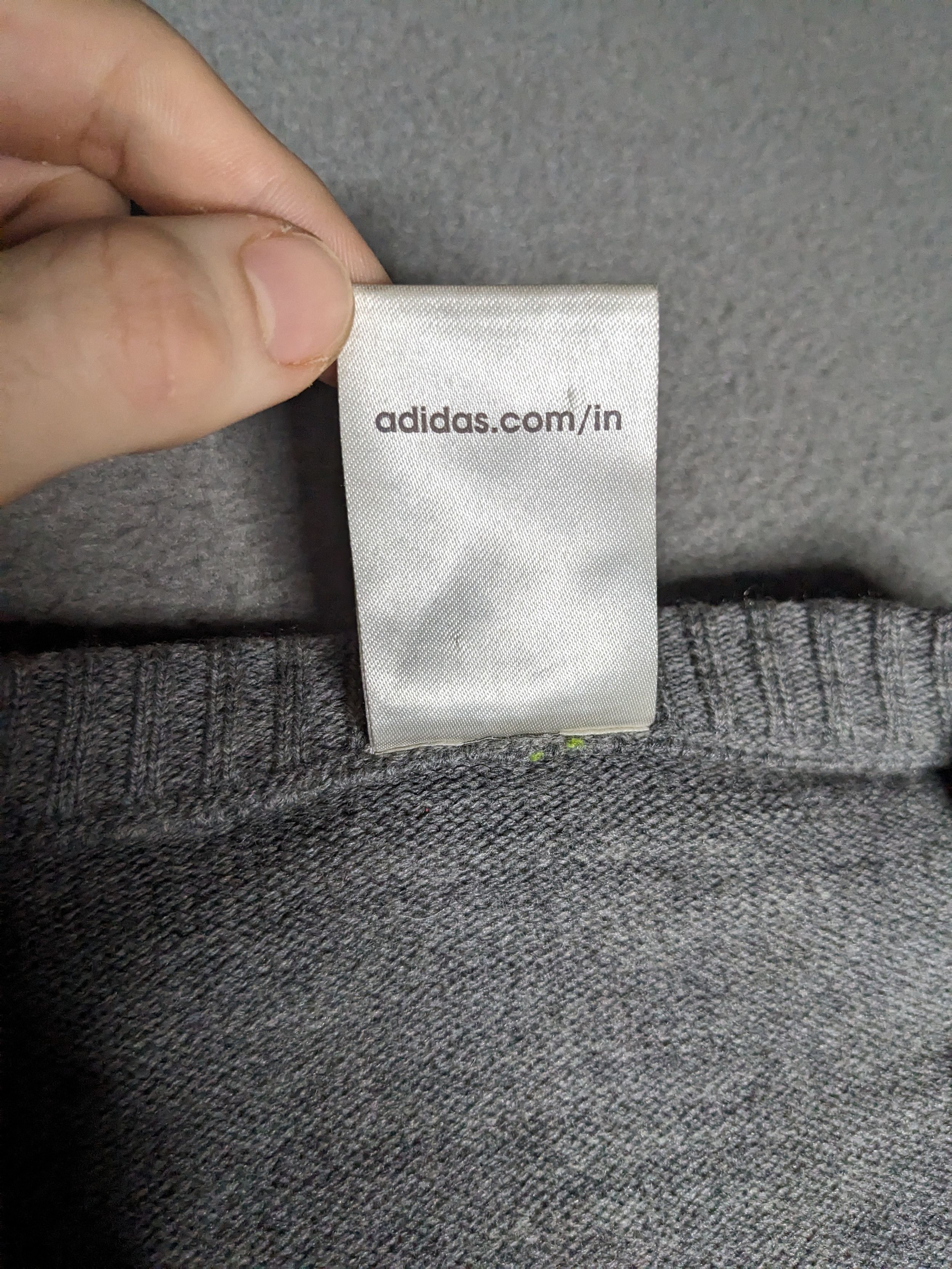 Adidas VTG Adidas Cardigan Knit Sweater Mens Large Wool Acrylic Y2K Size US L / EU 52-54 / 3 - 6 Thumbnail