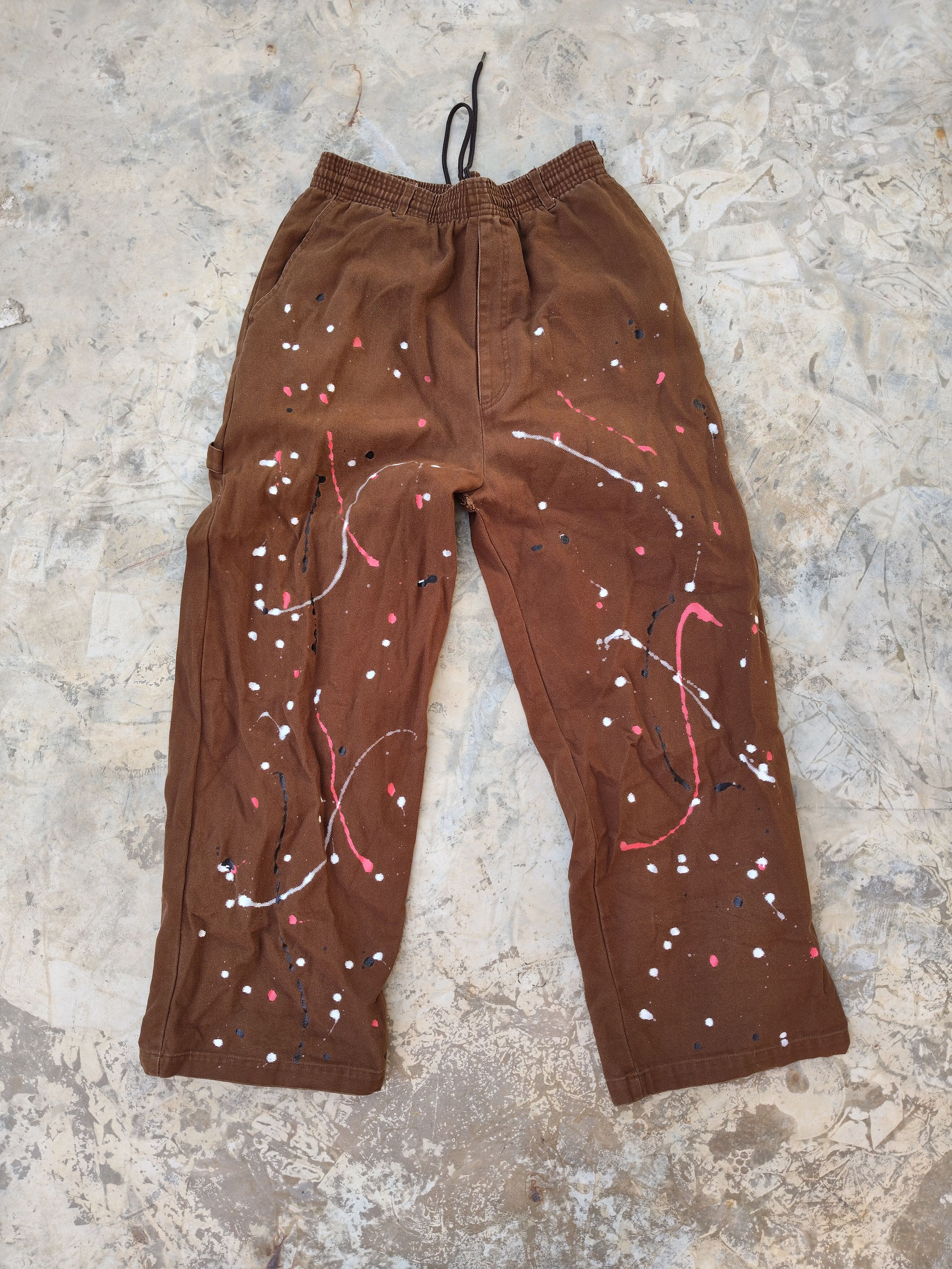 Japanese Brand the "Rust" colorway paint splatter design Size US 32 / EU 48 - 1 Thumbnail