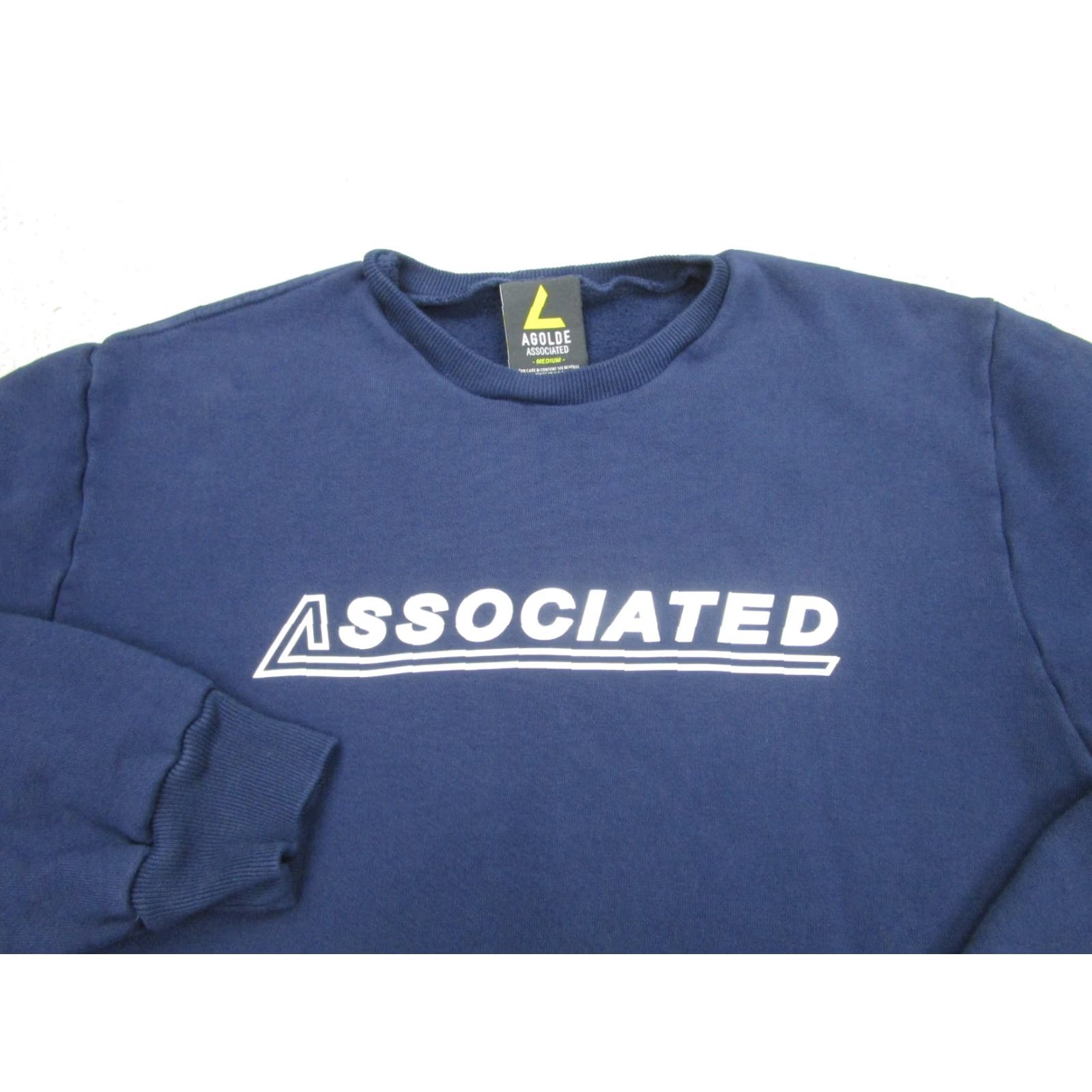 Agolde Agolde Sweater Womens Medium Blue Crewneck Sweatshirt Relaxed 90 Associated Size M / US 6-8 / IT 42-44 - 3 Thumbnail