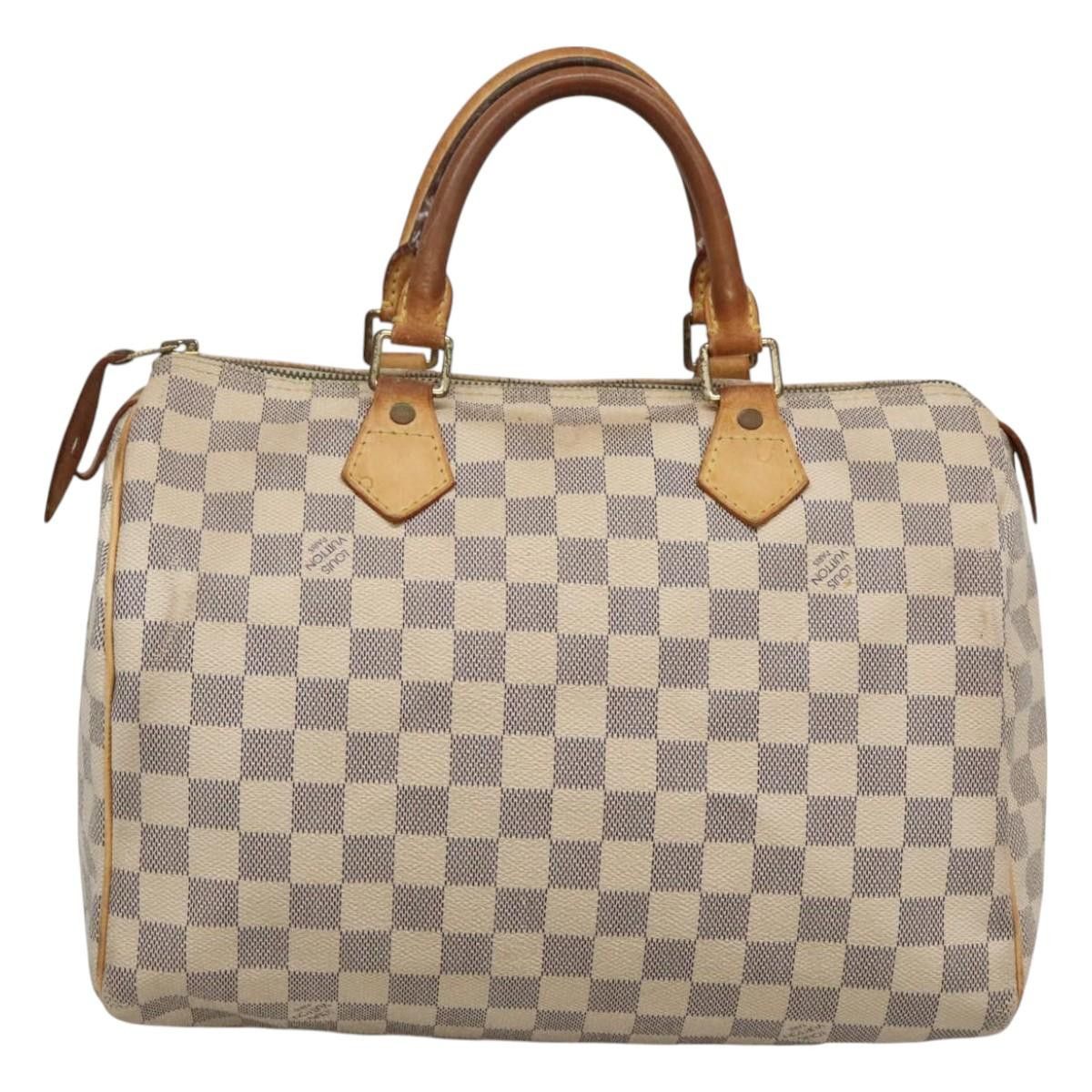 Louis Vuitton LOUIS VUITTON Damier Azur Speedy 30 Hand Bag N41533 Size ONE SIZE - 2 Thumbnail