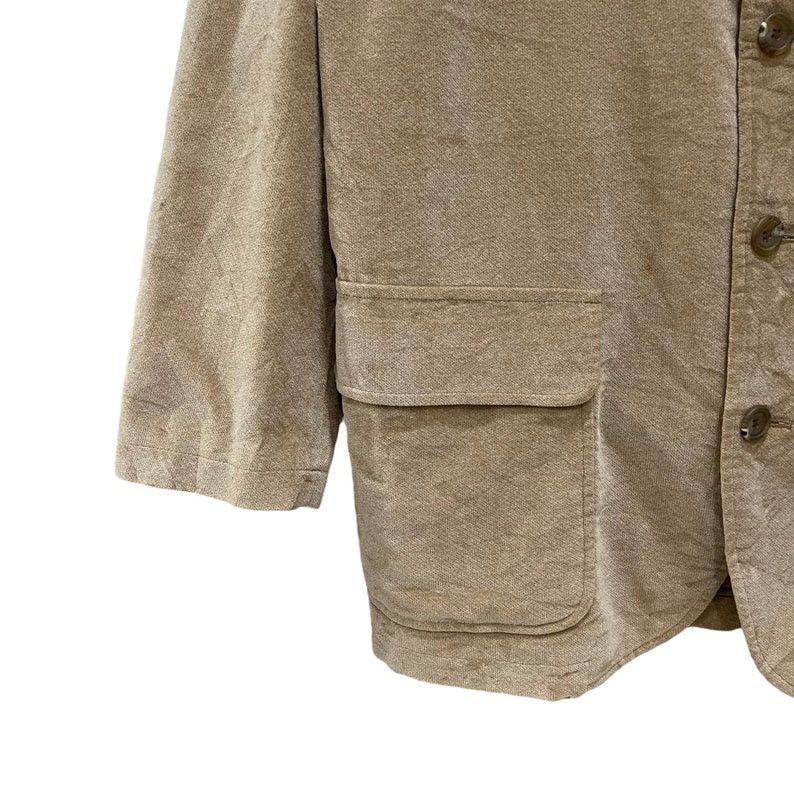 Courreges Vintage Courreges Homme Velvet Button Jacket Size US L / EU 52-54 / 3 - 5 Thumbnail