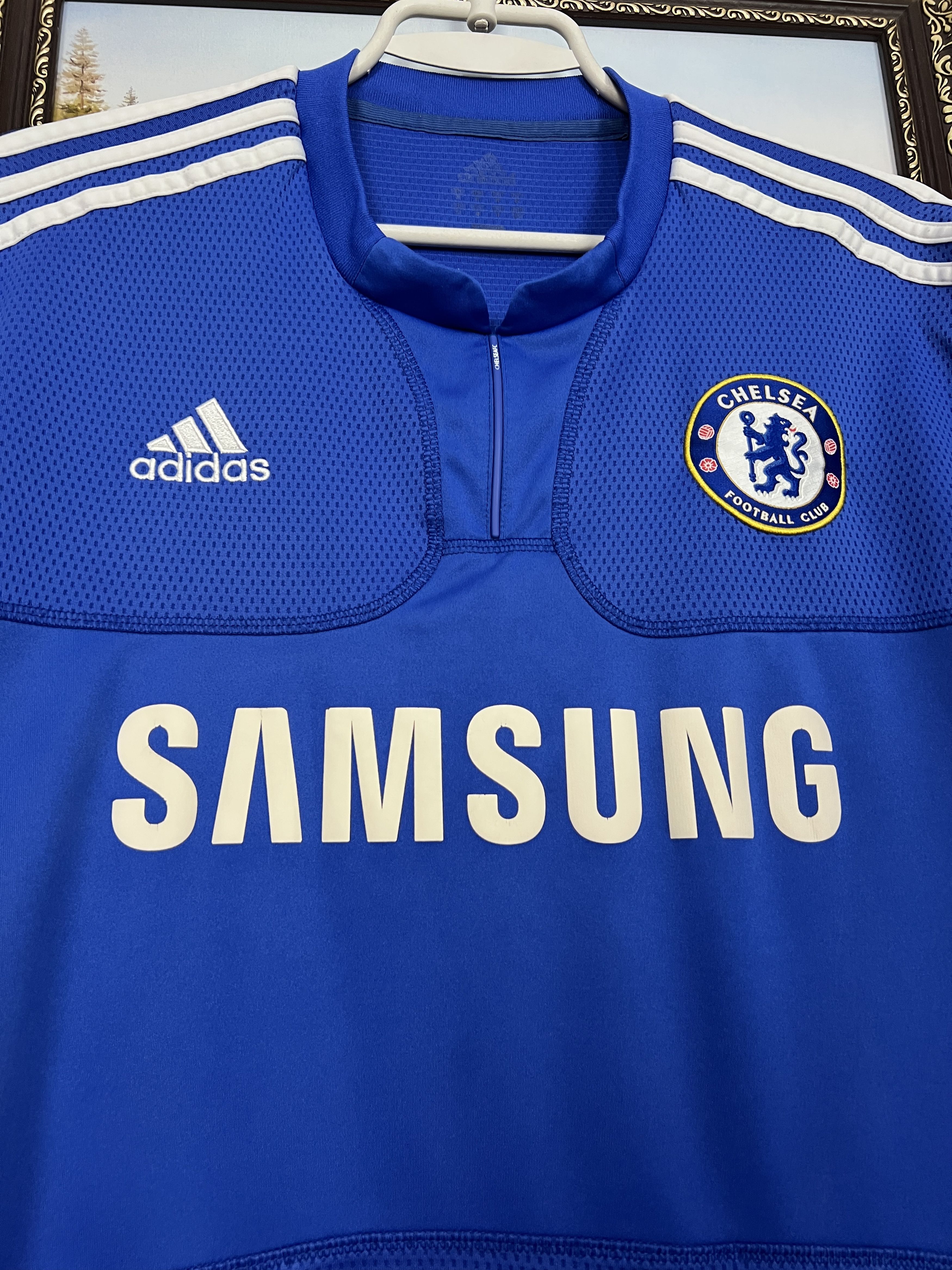 Adidas Chelsea Home football shirt 2009 Soccer Jersey Trikot Blues Size US M / EU 48-50 / 2 - 3 Thumbnail