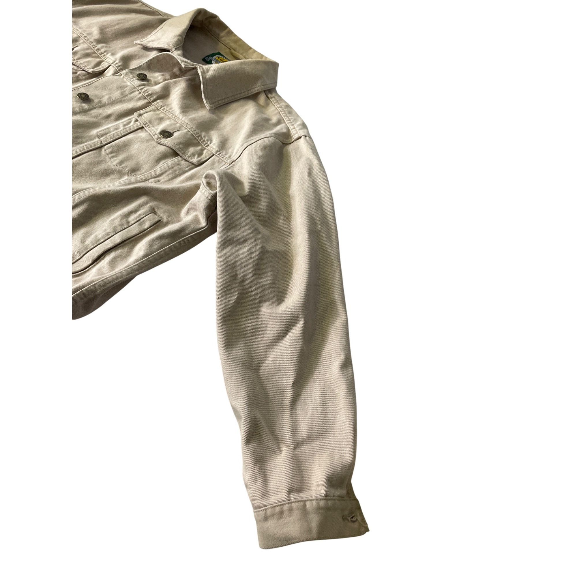 Cabelas Cabelas Womens Beige Denim Jacket Size XL Reg SKU 8699 Size XL / US 12-14 / IT 48-50 - 4 Thumbnail