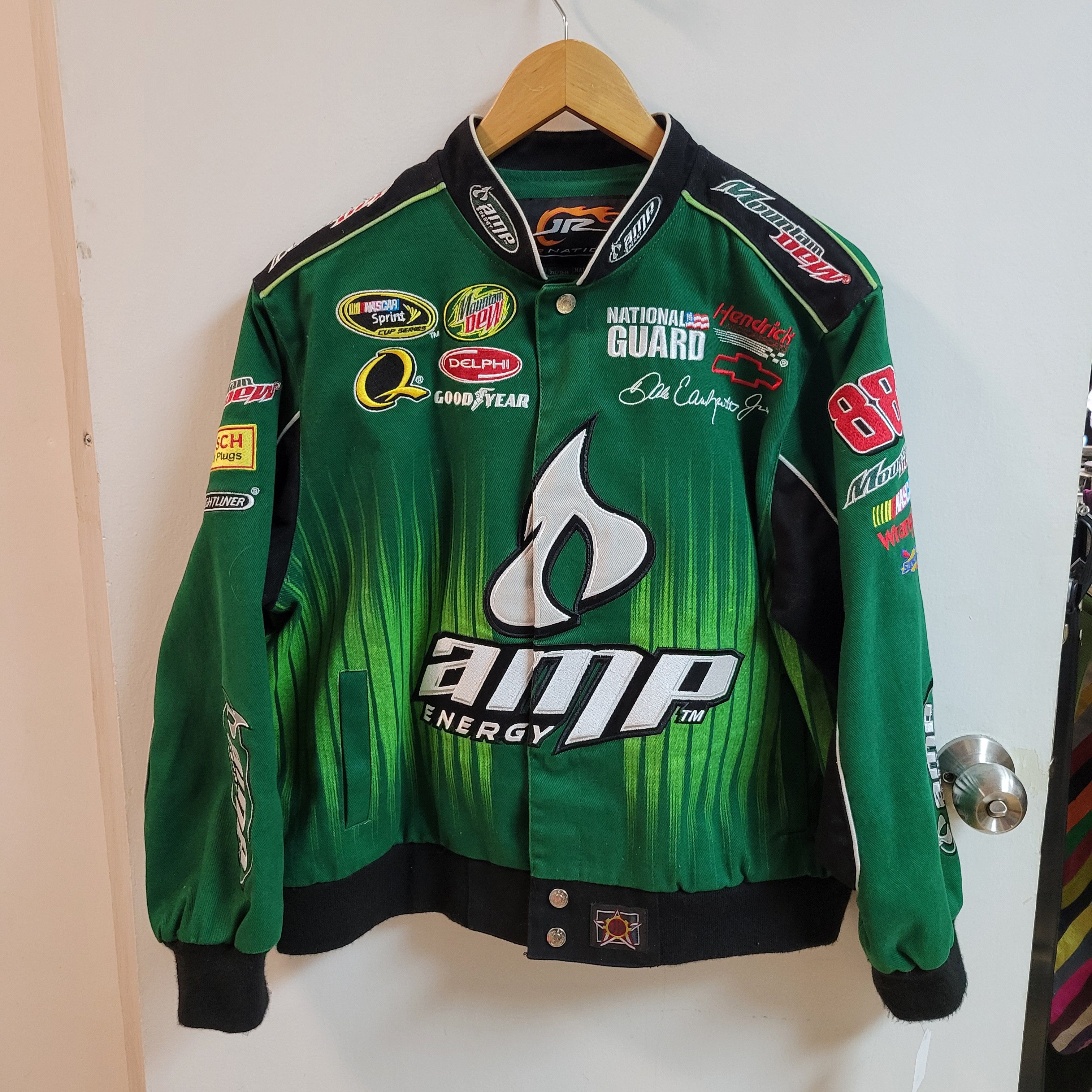 JH Design OFFICIAL NASCAR RACING JACKET Size US XS / EU 42 / 0 - 1 Thumbnail
