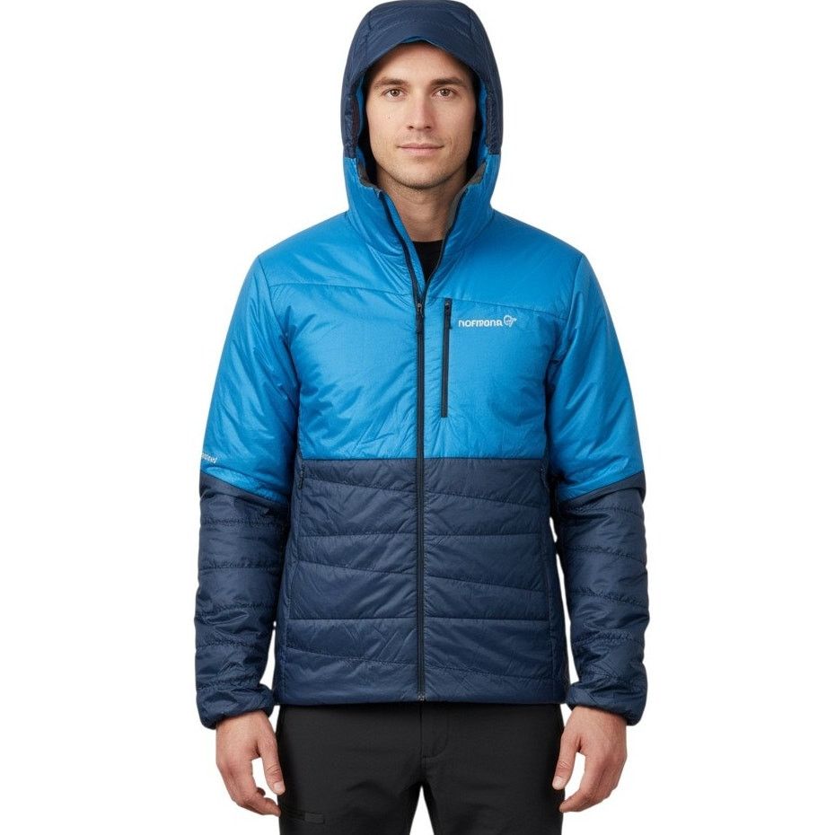 Norrona Norrona Mens Jacket Falketind Thermo60 Hooded Ski Snow Small Size US S / EU 44-46 / 1 - 1 Thumbnail