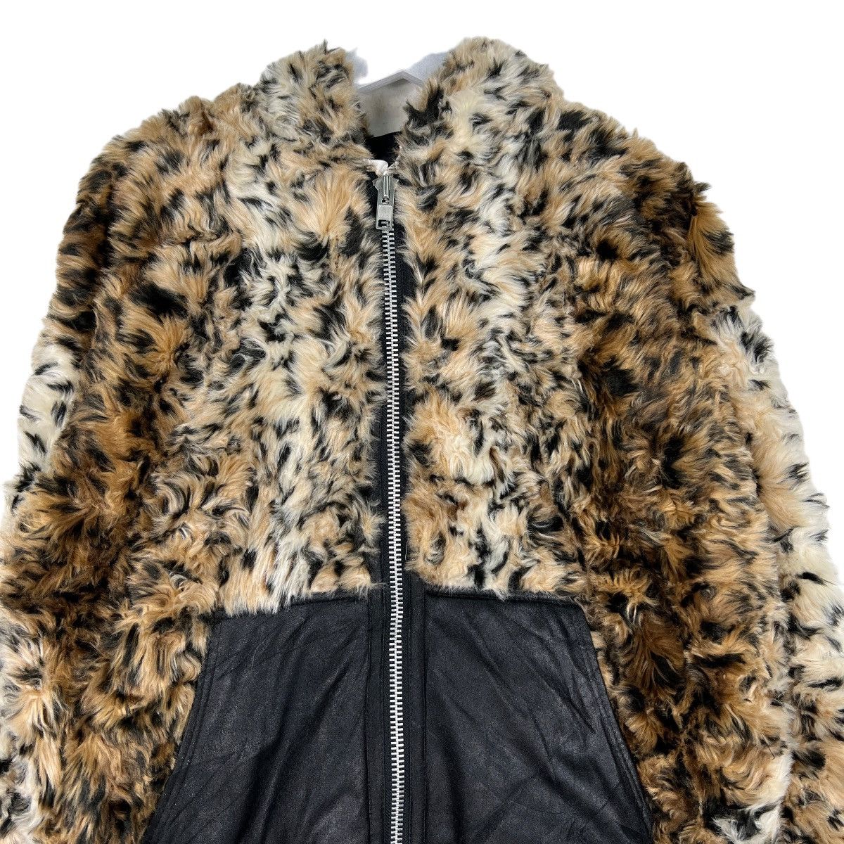 Japanese Brand 🔥 MURUA FAUX FUR LEOPARD JACKET Size US S / EU 44-46 / 1 - 3 Thumbnail