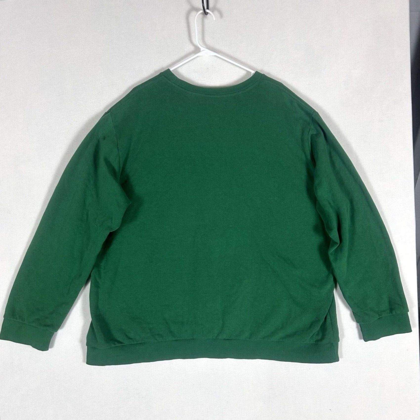 Vintage VINTAGE The Grinch Sweatshirt Mens 3XL Green Long Sleeve Crew Neck Christmas Holiday Graphic Print Pullover Knit Casual Housewear Size US XXL / EU 58 / 5 - 4 Thumbnail