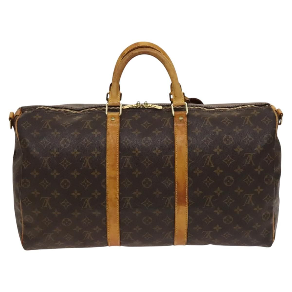 Louis Vuitton LOUIS VUITTON Monogram Keepall Bandouliere 50 Boston Bag Size ONE SIZE - 2 Thumbnail
