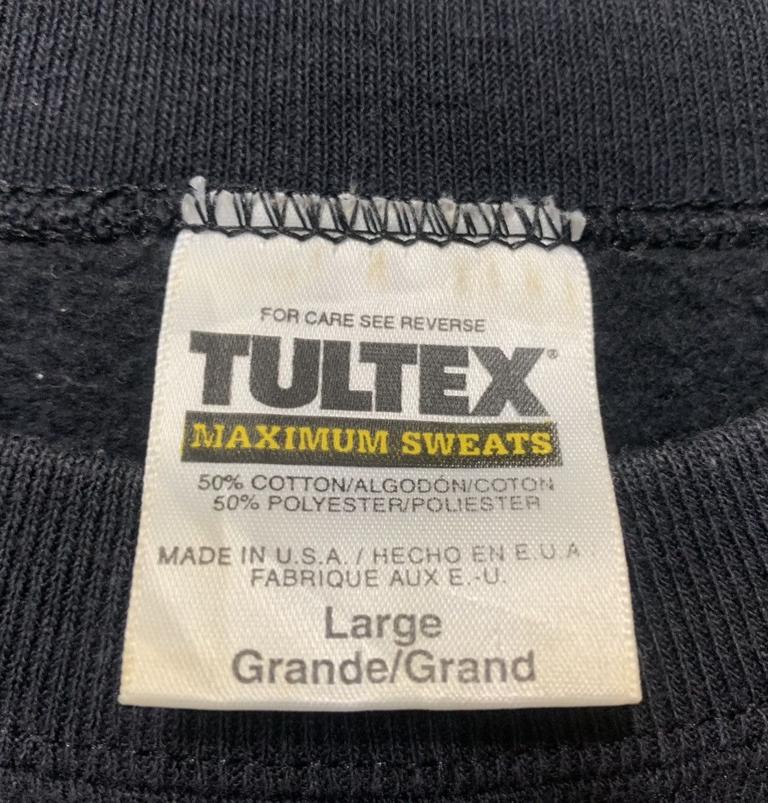 Tultex Vintage 90s Tultex New World Order Sweatshirt Size US L / EU 52-54 / 3 - 6 Thumbnail