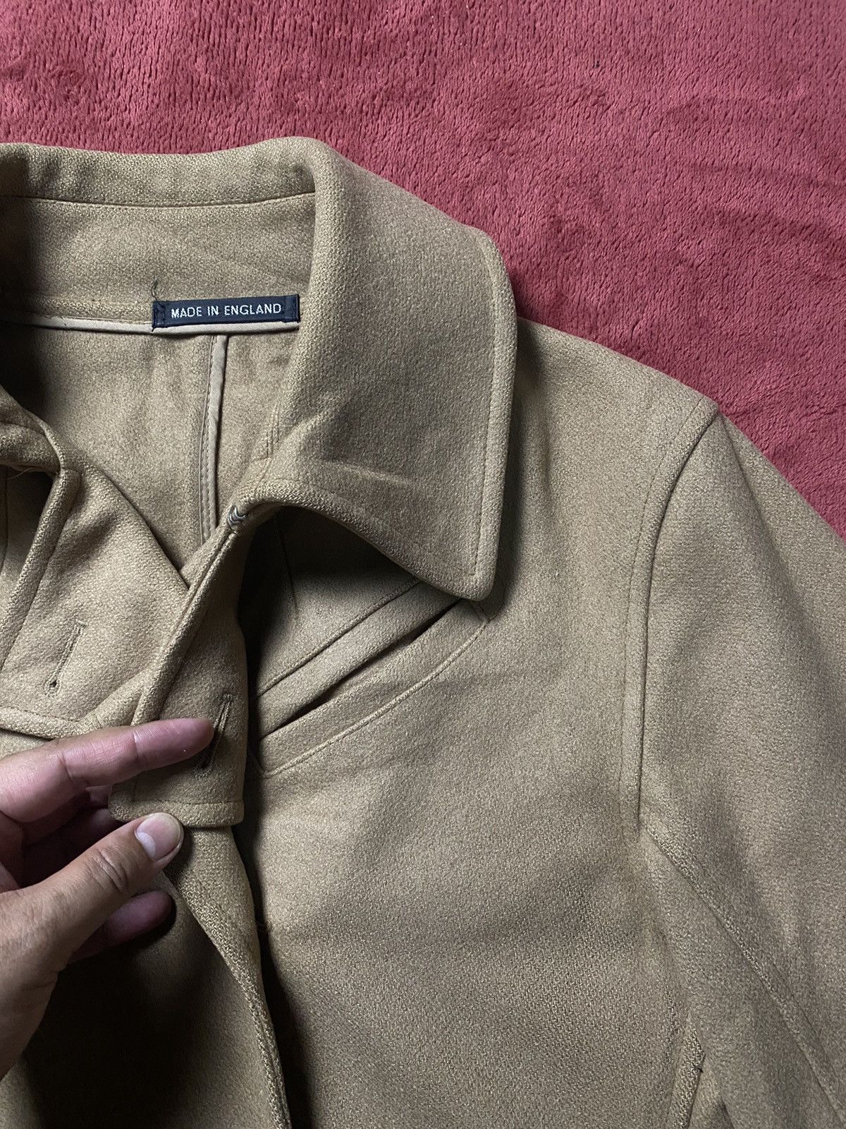 Gloverall × Vintage Vintage Gloverall Wool Trench Jacket Size US M / EU 48-50 / 2 - 6 Thumbnail