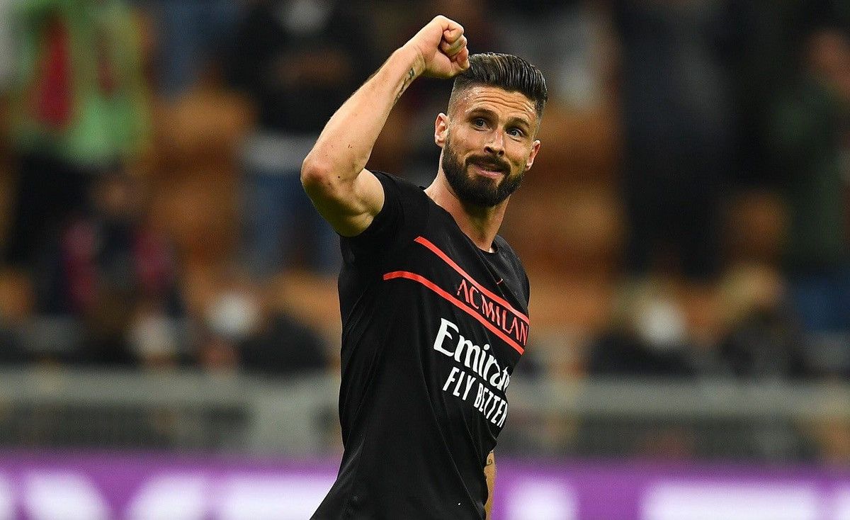 Puma AC MILAN PUMA 2021/2022 SOCCER THIRD JERSEY #9 GIROUD Size US L / EU 52-54 / 3 - 14 Thumbnail
