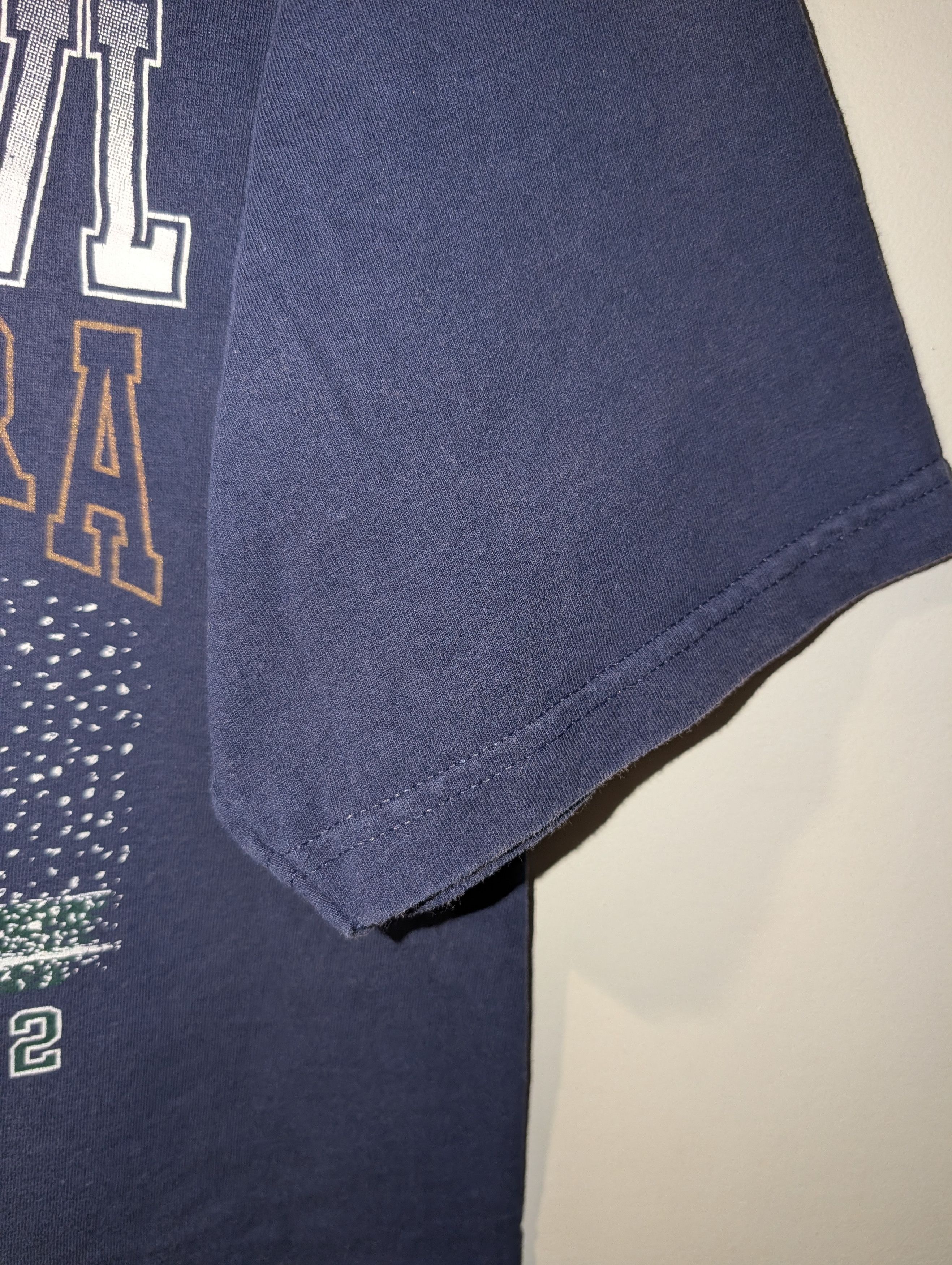 NCAA Vintage 92 Notre Dame Snow Bowl Shirt JanSport Penn State Size US XL / EU 56 / 4 - 7 Thumbnail