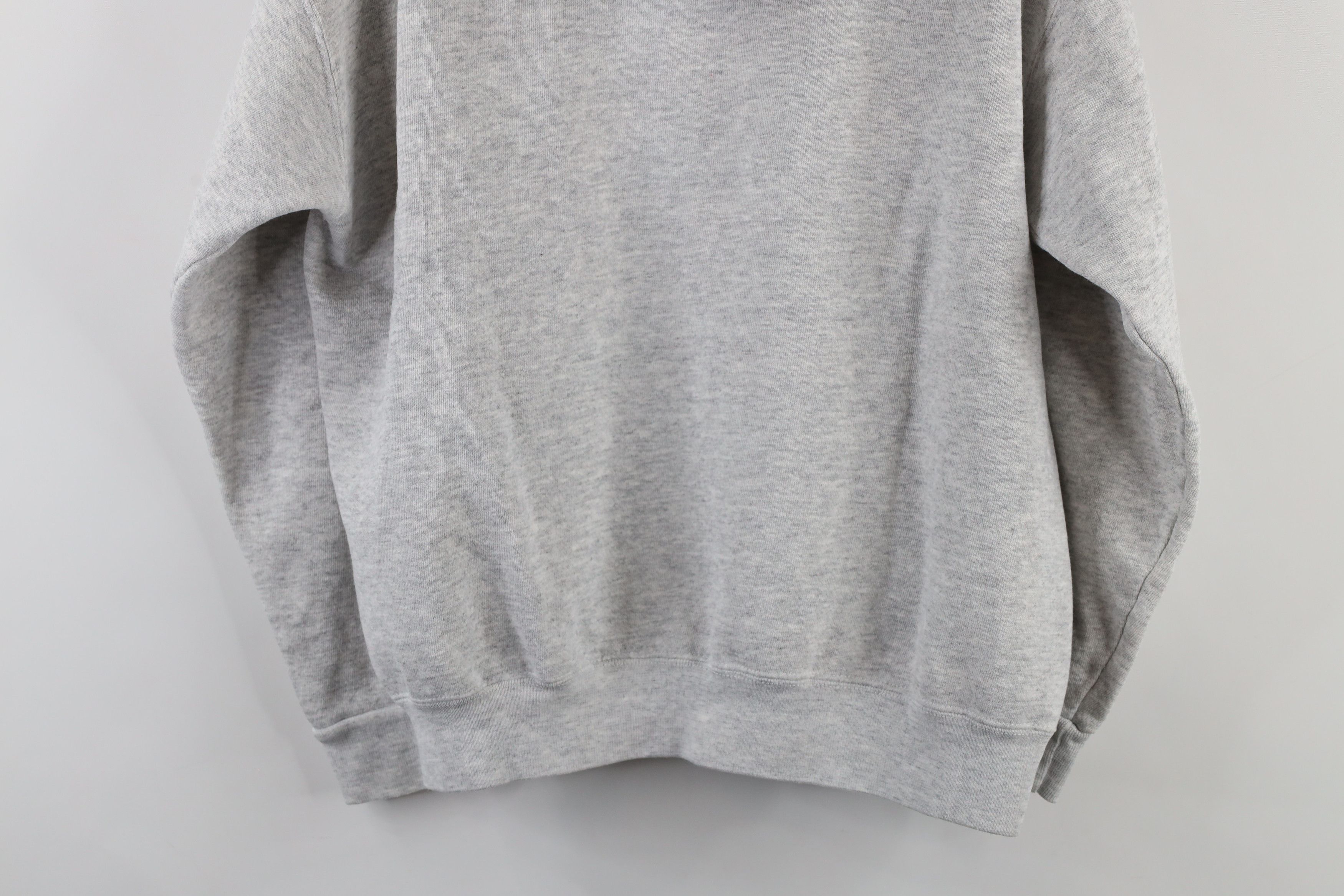 Vintage Vintage 80s 90s Streetwear Triblend Hoodie Heather Gray USA Size US L / EU 52-54 / 3 - 16 Thumbnail