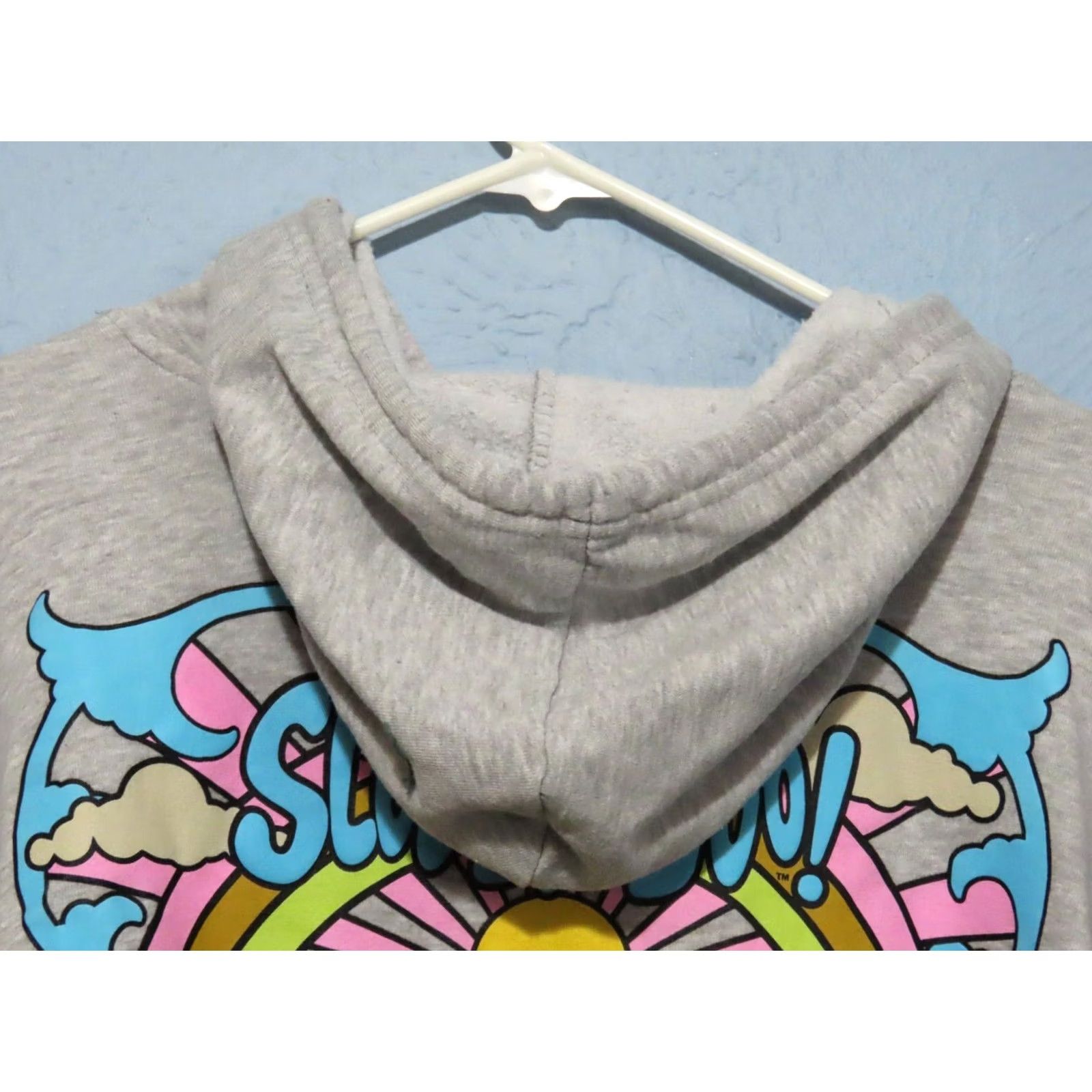 Vintage Scooby Doo Mystery Machine Hoodie Woman 2XL Gray Cartoon Retro 90s Hooded Long Sleeve Front Back Graphics Mens Womens Girls Boys Size XXL / US 16-18 / IT 52-54 - 7 Thumbnail