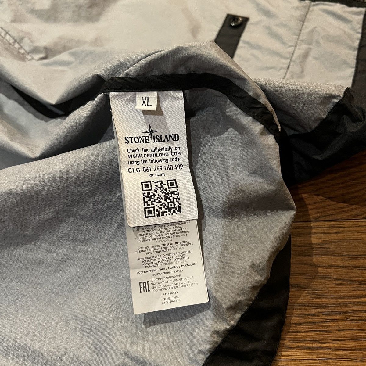 Stone Island Stone Island Membrana 3L TC Black Hooded Jacket XL Size US XL / EU 56 / 4 - 12 Thumbnail