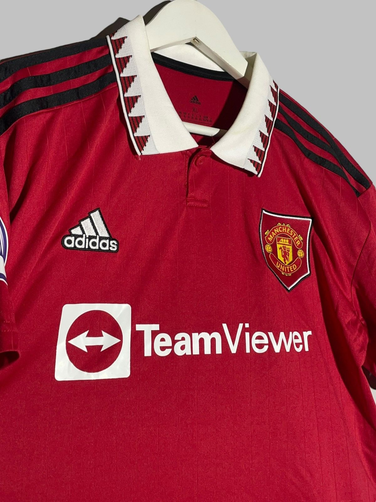 Adidas #8 Bruno Fernandesh Manchester United Adidas 2022/23 Jersey Size US XL / EU 56 / 4 - 4 Thumbnail