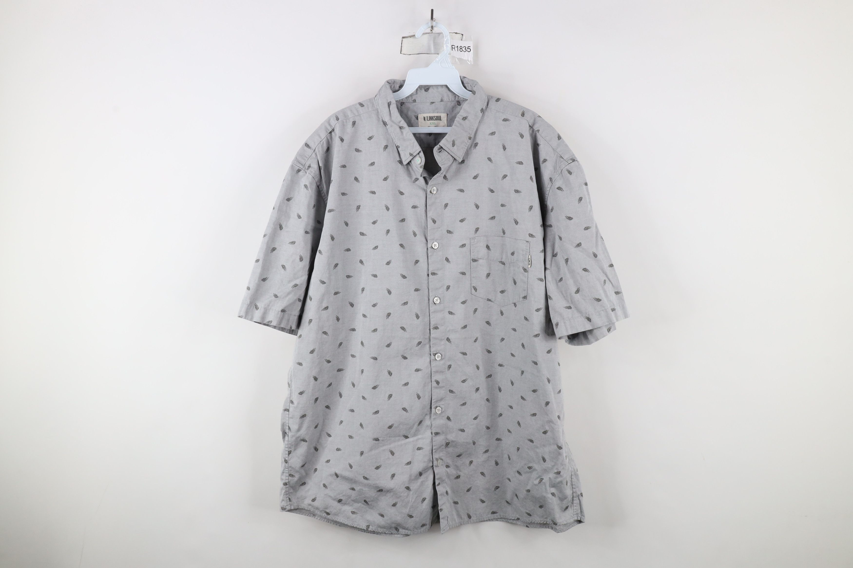 Vintage Linksoul Golf Over Print Short Sleeve Collared Button Shirt Size US XXL / EU 58 / 5 - 1 Thumbnail