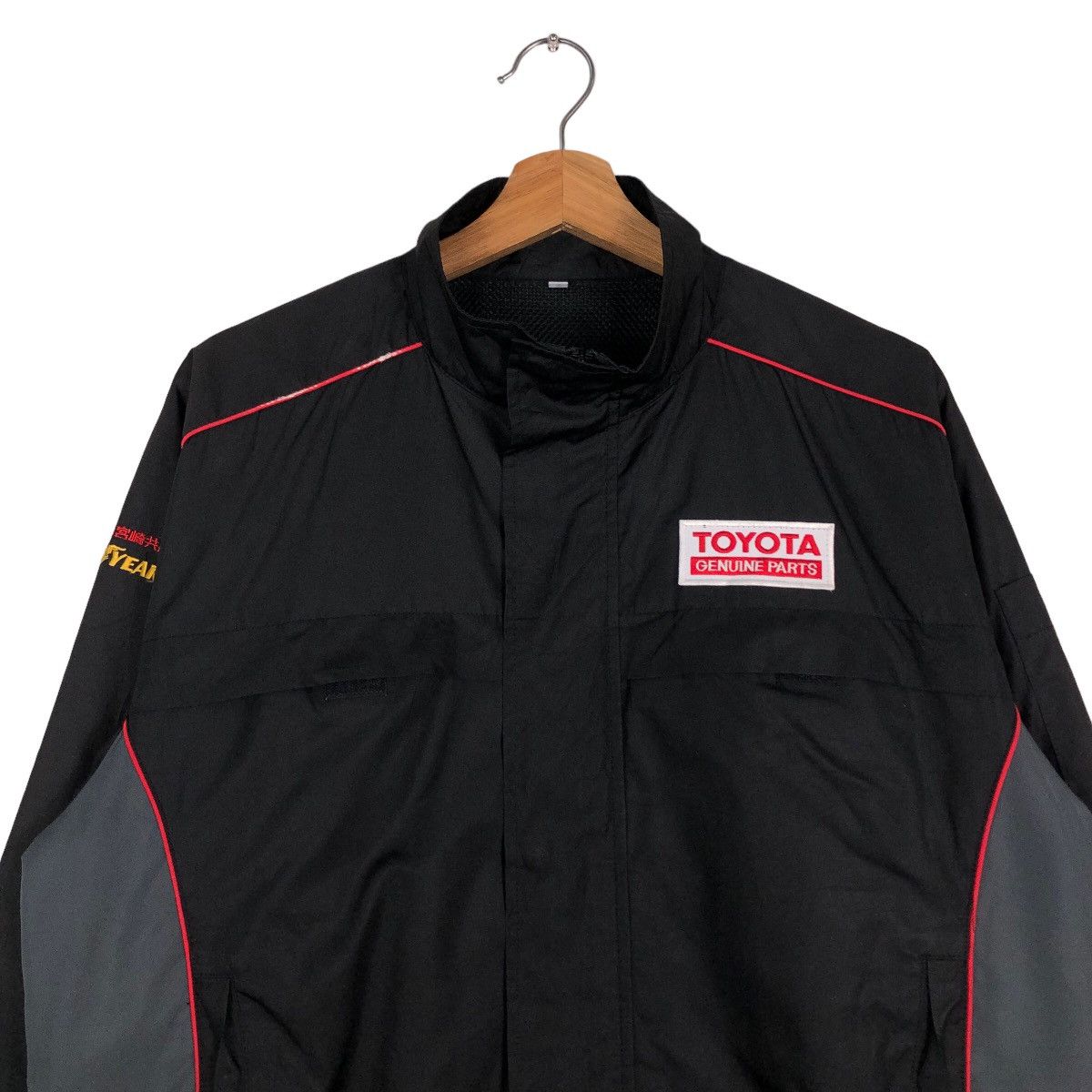 Japanese Brand 🔥Vintage Bomber Jacket Racing Toyota Genuine Parts Size US M / EU 48-50 / 2 - 3 Thumbnail