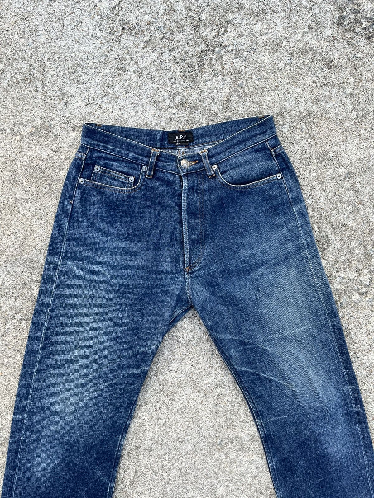 A.P.C. × Japanese Brand 🔥 APC Japanese Brand Selvedge Distressed Denim W29🔥 Size US 29 - 3 Thumbnail