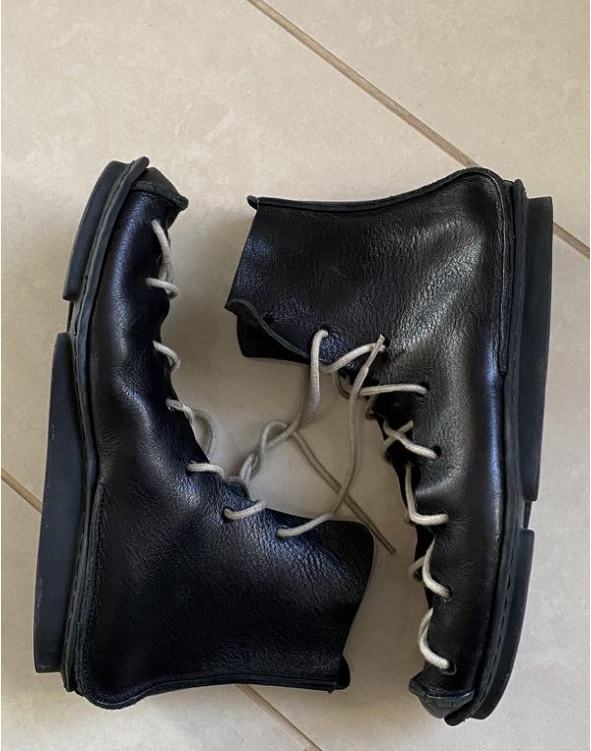 Trippen Vintage leather high rick owens style trippen boots leather Size US 8 / EU 41 - 2 Thumbnail