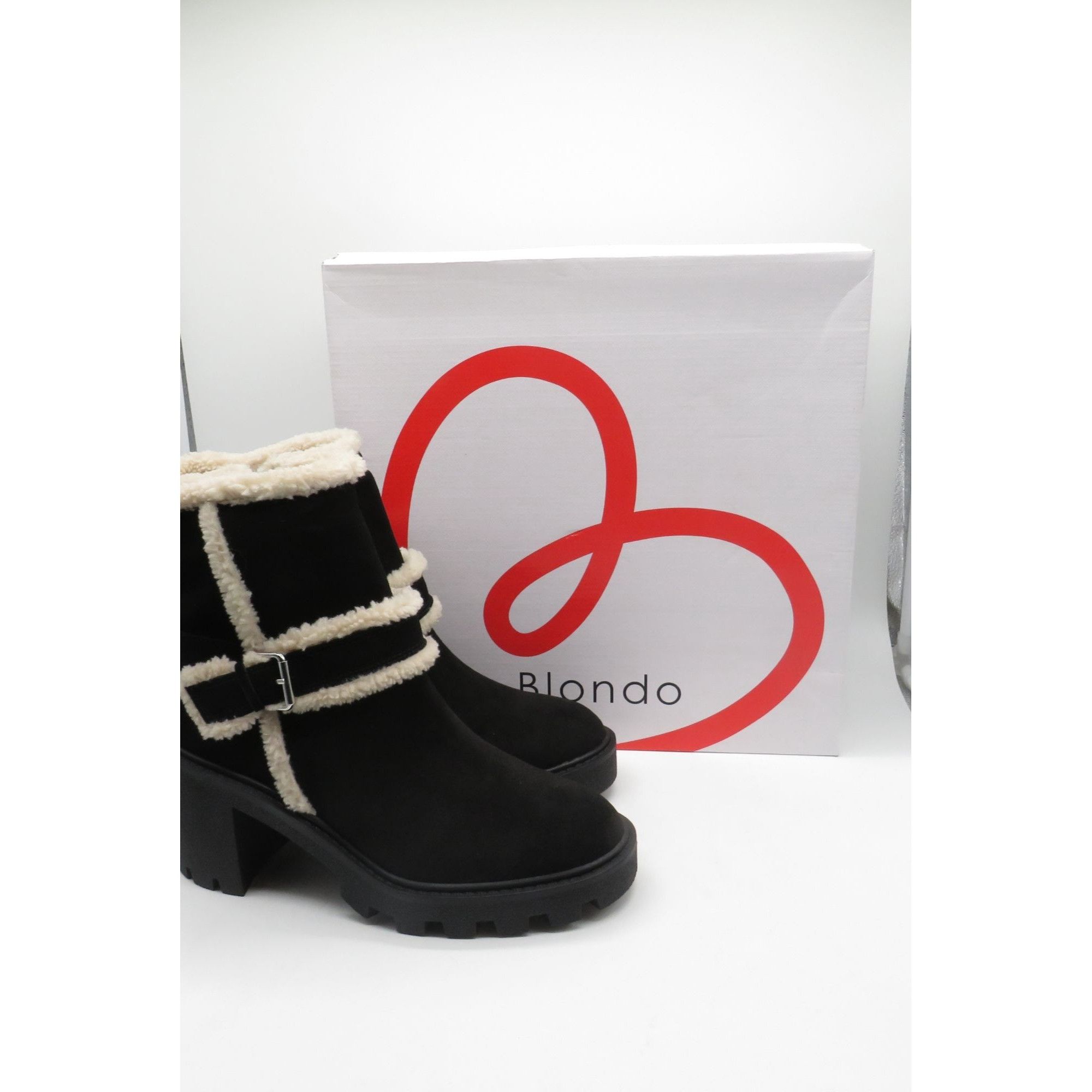 Blondo Blondo Women's Teryn Black Suede Waterproof Boots Size 11M F Size US 11 / IT 41 - 2 Thumbnail