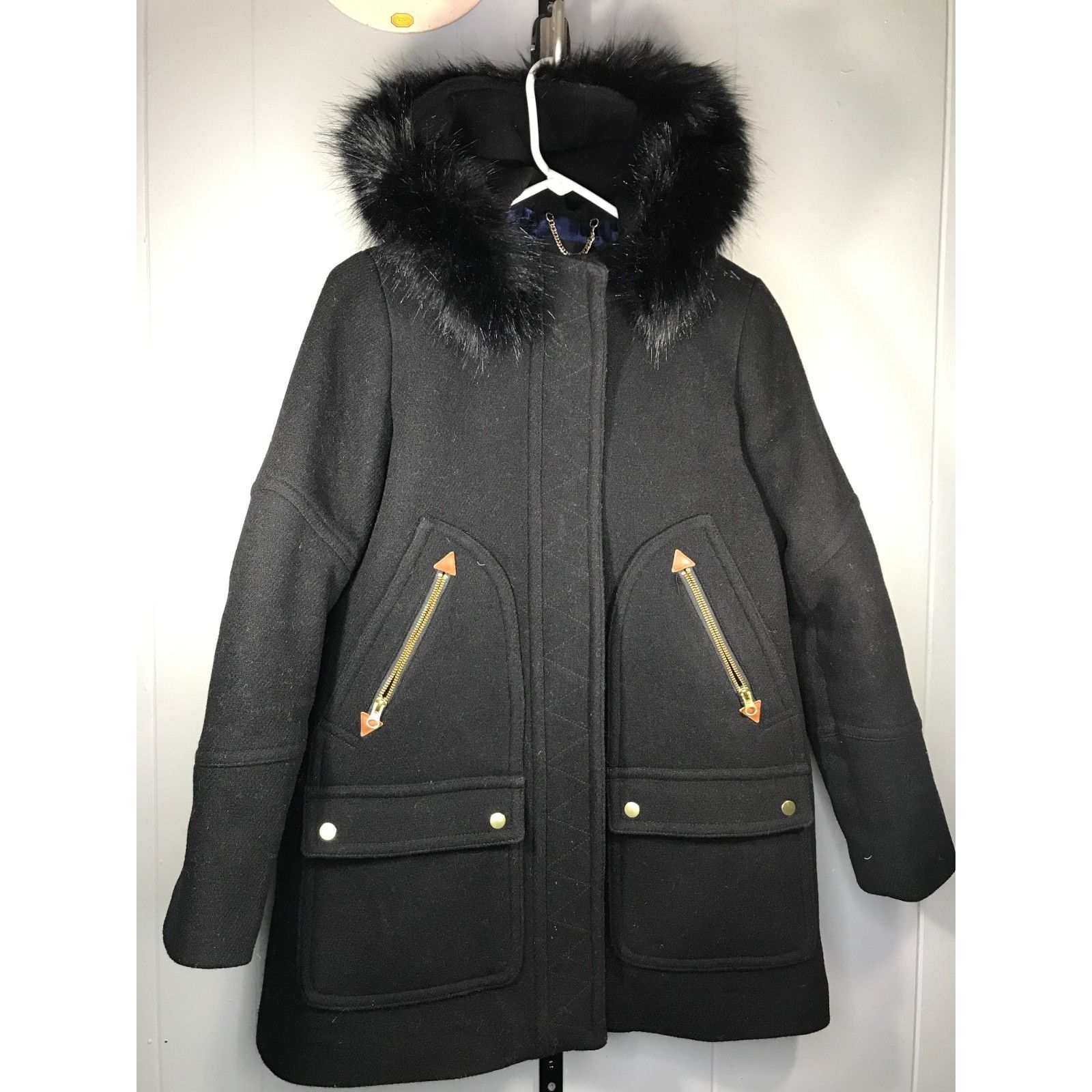 J.Crew J Crew Womens Chateau Parka Nello Gori Italian Stadium Cloth Size XS / US 0-2 / IT 36-38 - 1 Thumbnail