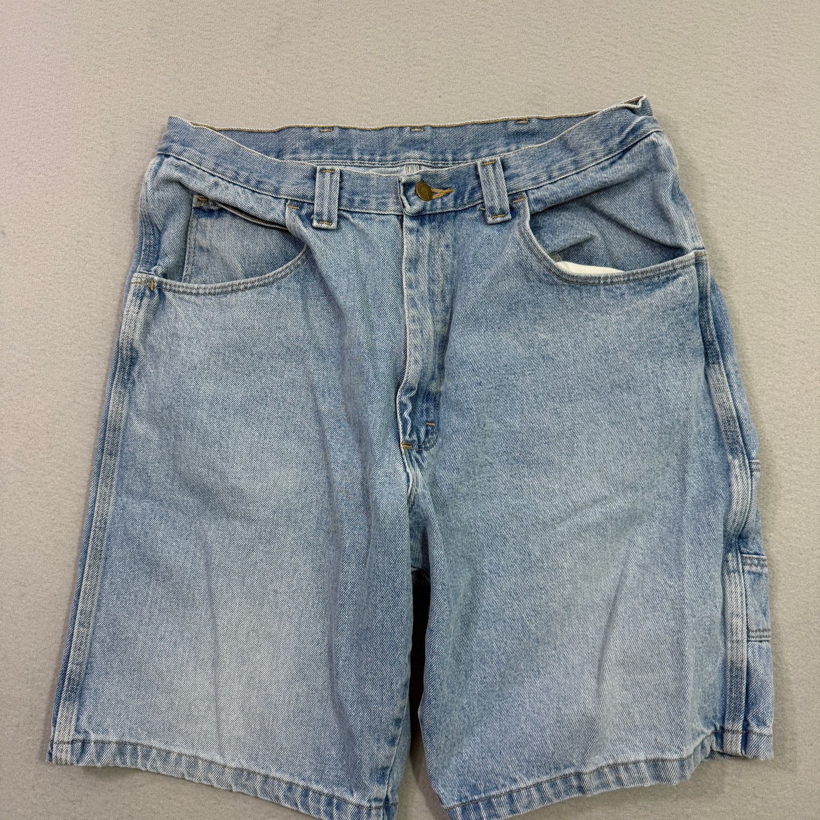 Wrangler Vintage Wrangler Jean Shorts Men's 34 Blue 10" Inseam Jorts Size US 34 / EU 50 - 2 Thumbnail