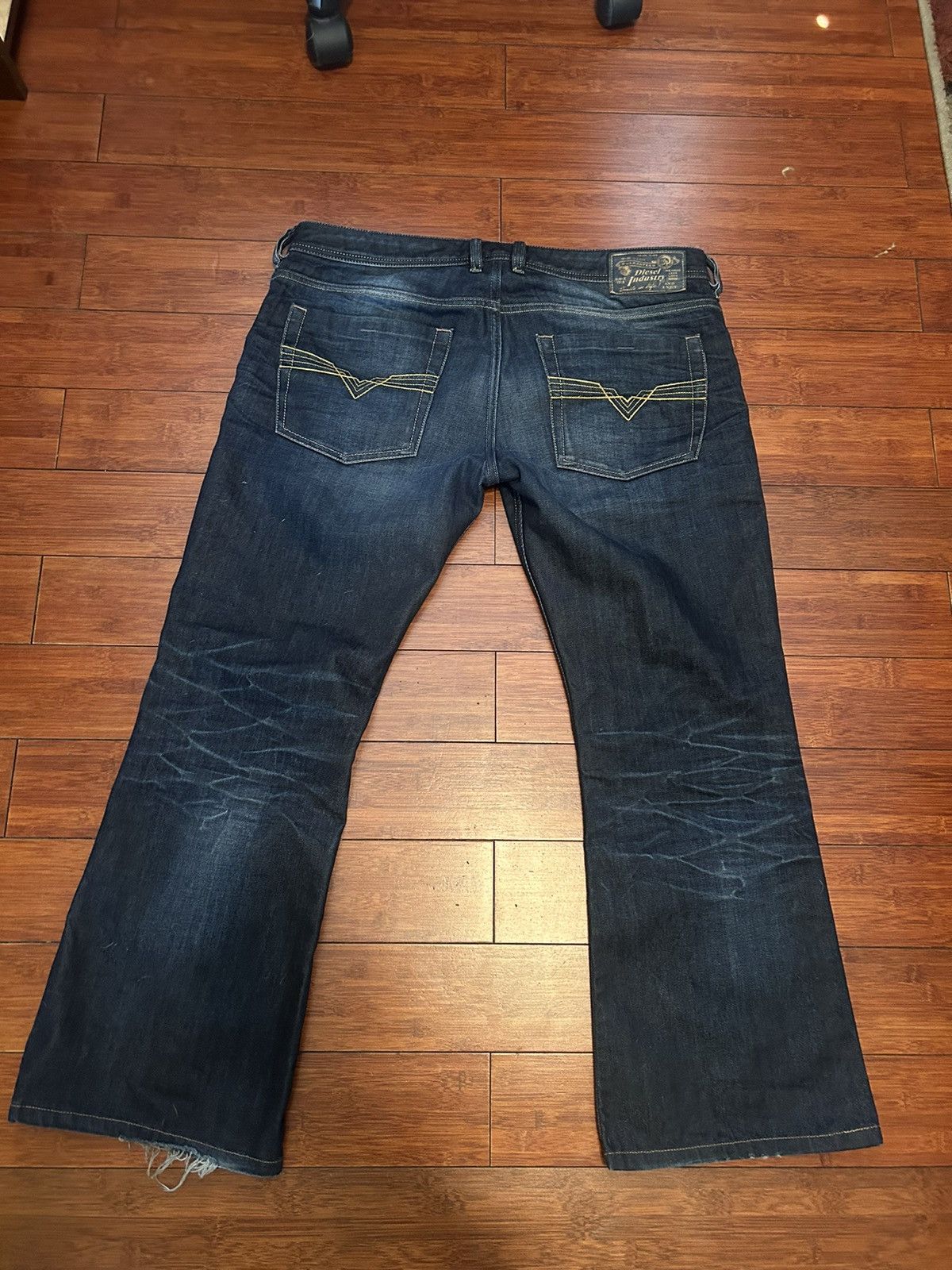Diesel × Vintage Disel bootcut zathan denim Size US 36 / EU 52 - 2 Thumbnail