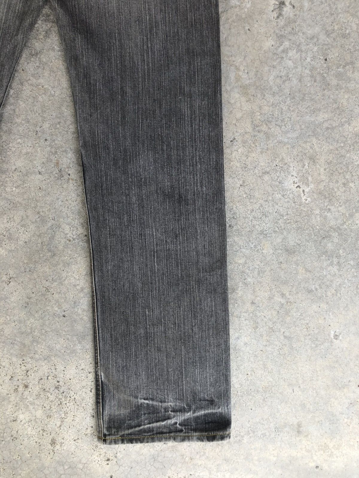 Kapital Japanese Lee Distressed Jeans Mudwash Size US 31 - 14 Thumbnail