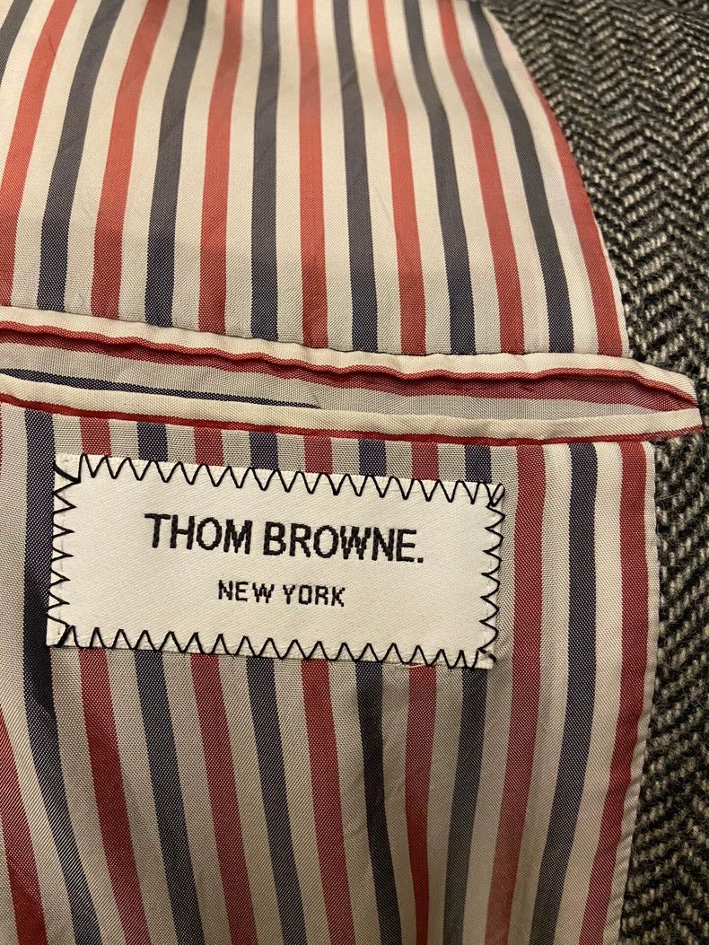 Thom Browne Thom Browne size2 Cobblestone-patterned woolen coat Size US M / EU 48-50 / 2 - 4 Thumbnail