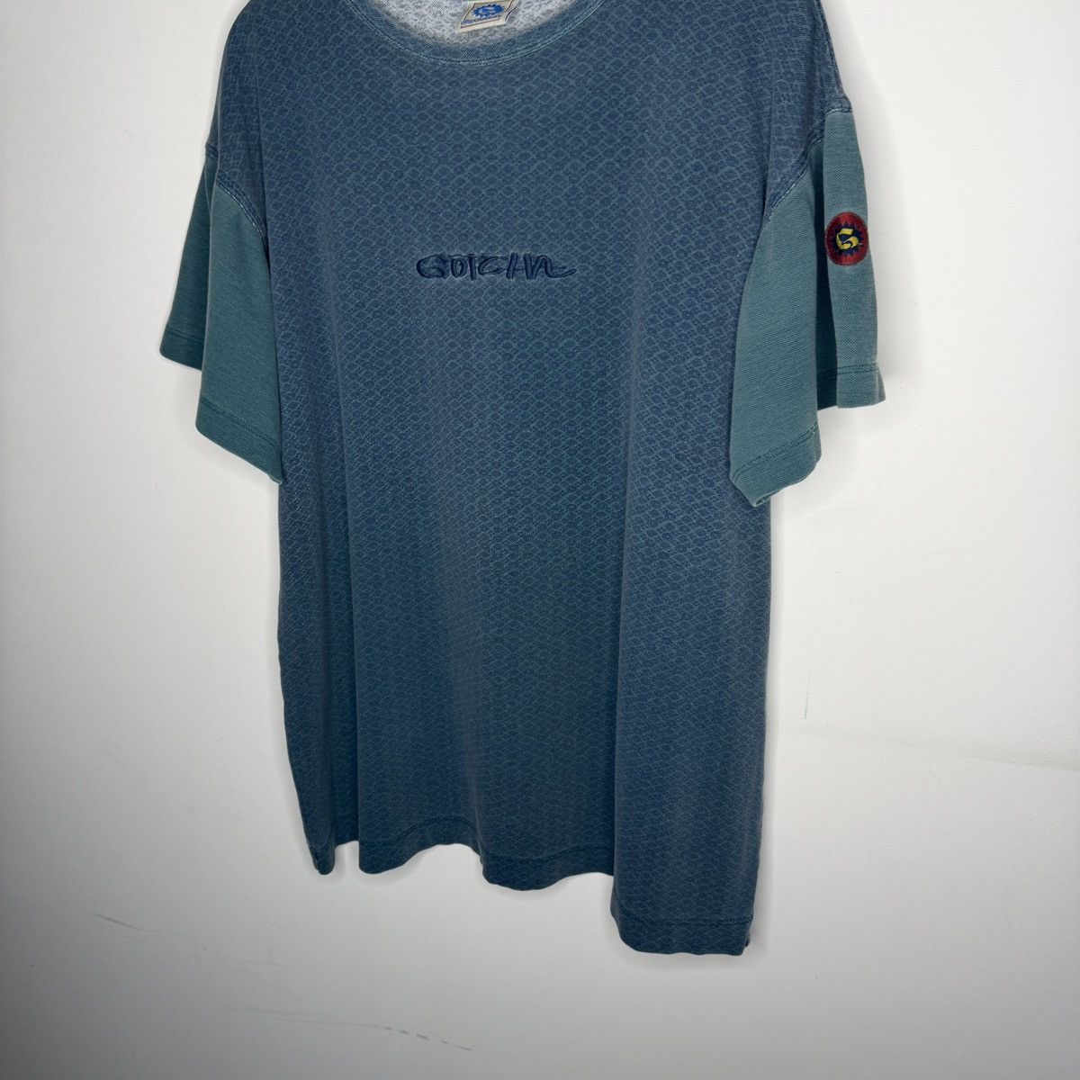 Gotcha RARE* Vintage 80s Gotcha Skate Surf Knit TShirt Size US XL / EU 56 / 4 - 2 Thumbnail