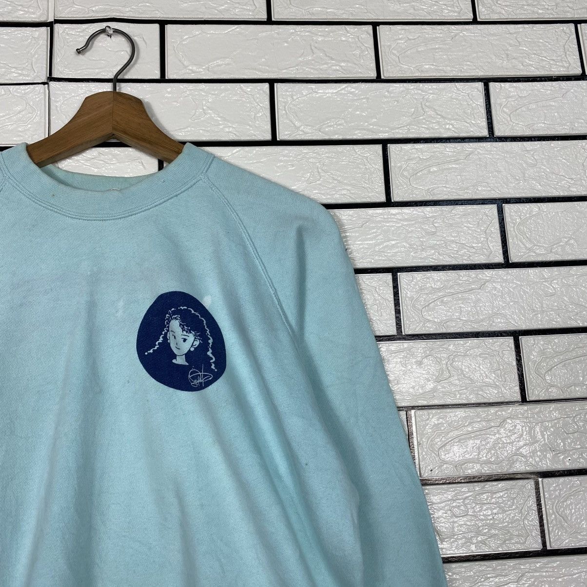 Japanese Brand 📌Vintage Sweatshirt Crewneck Ladies Logo Size US M / EU 48-50 / 2 - 7 Thumbnail