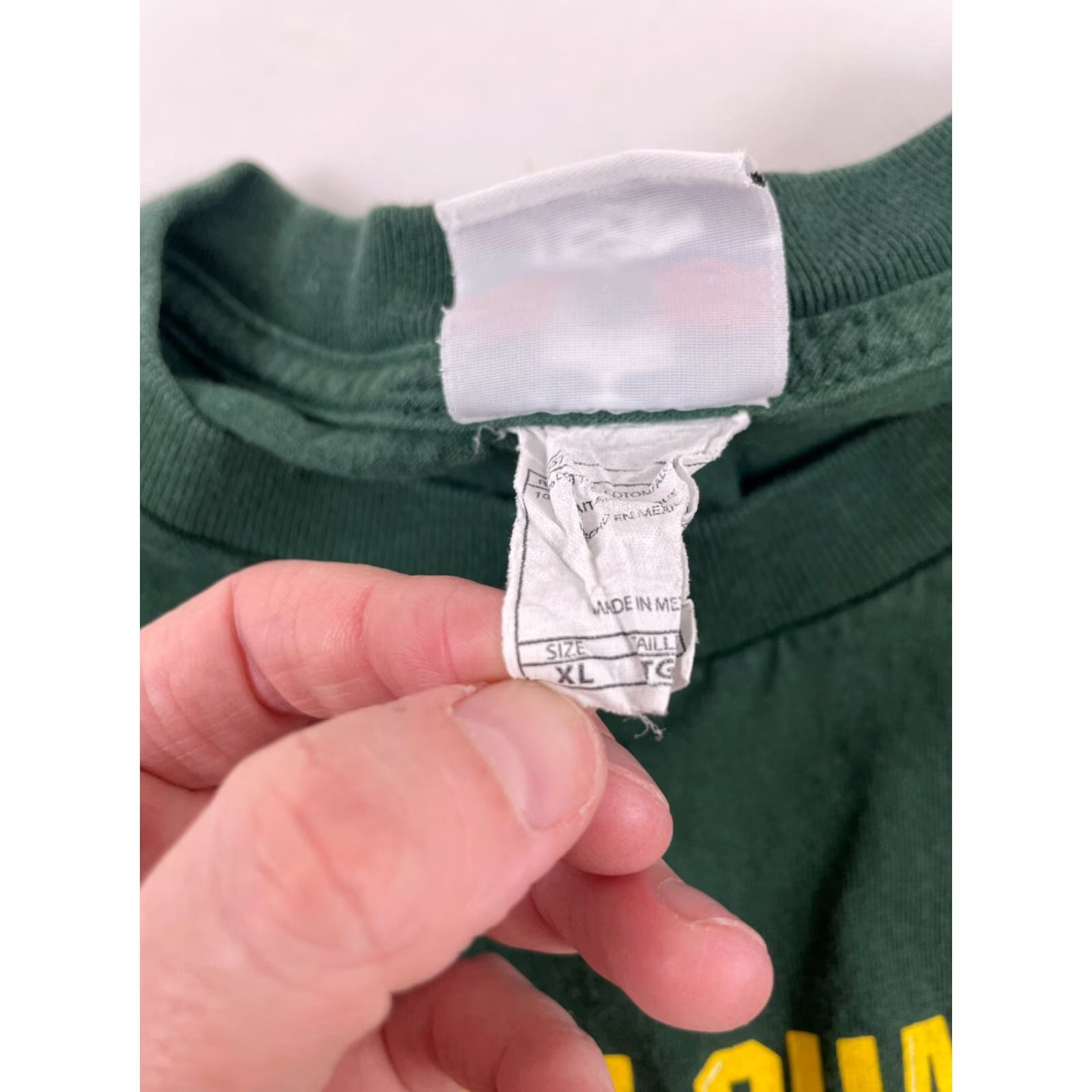 Vintage Team Apparel T-Shirt Size XL Crewneck Short Sleeve Green Bay NFC NORTH 2012 Size US XL / EU 56 / 4 - 8 Thumbnail