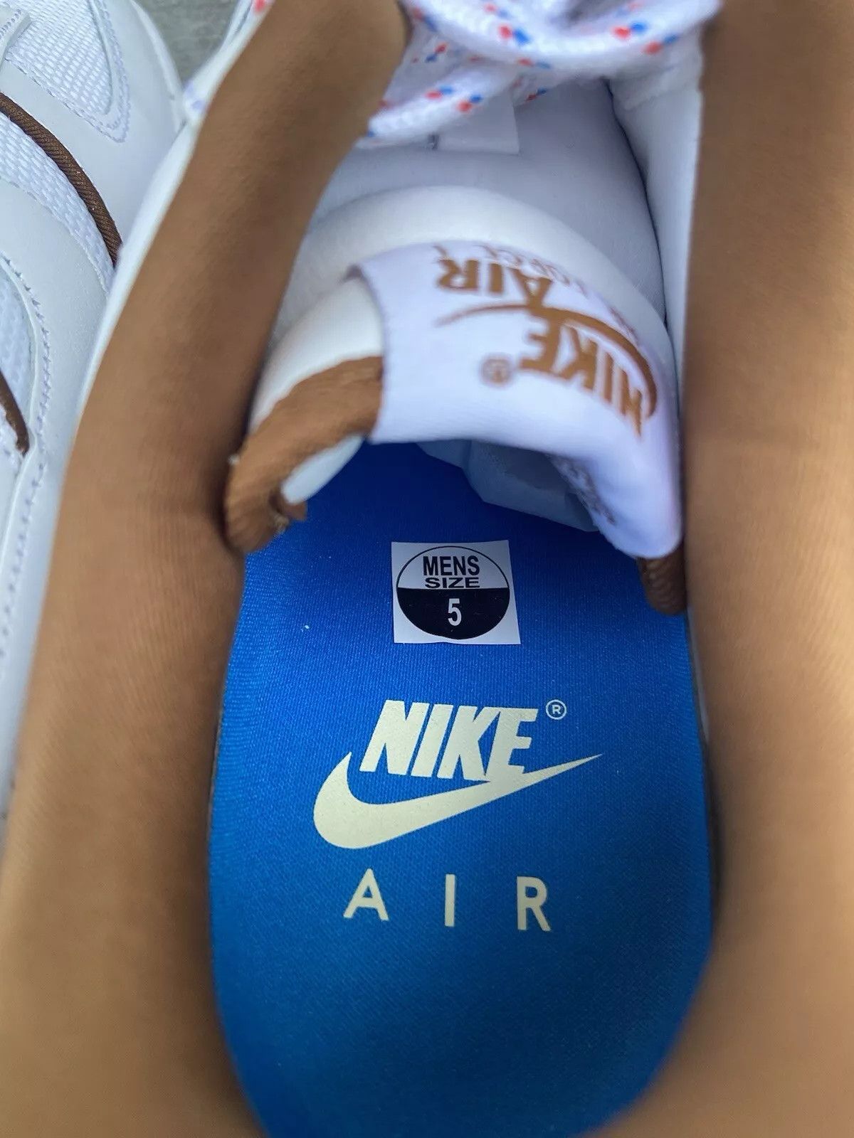 Nike Nike Air Force 1 '07 LX White Light British Tan 5m/6.5w Size US 5 / EU 37 - 5 Thumbnail