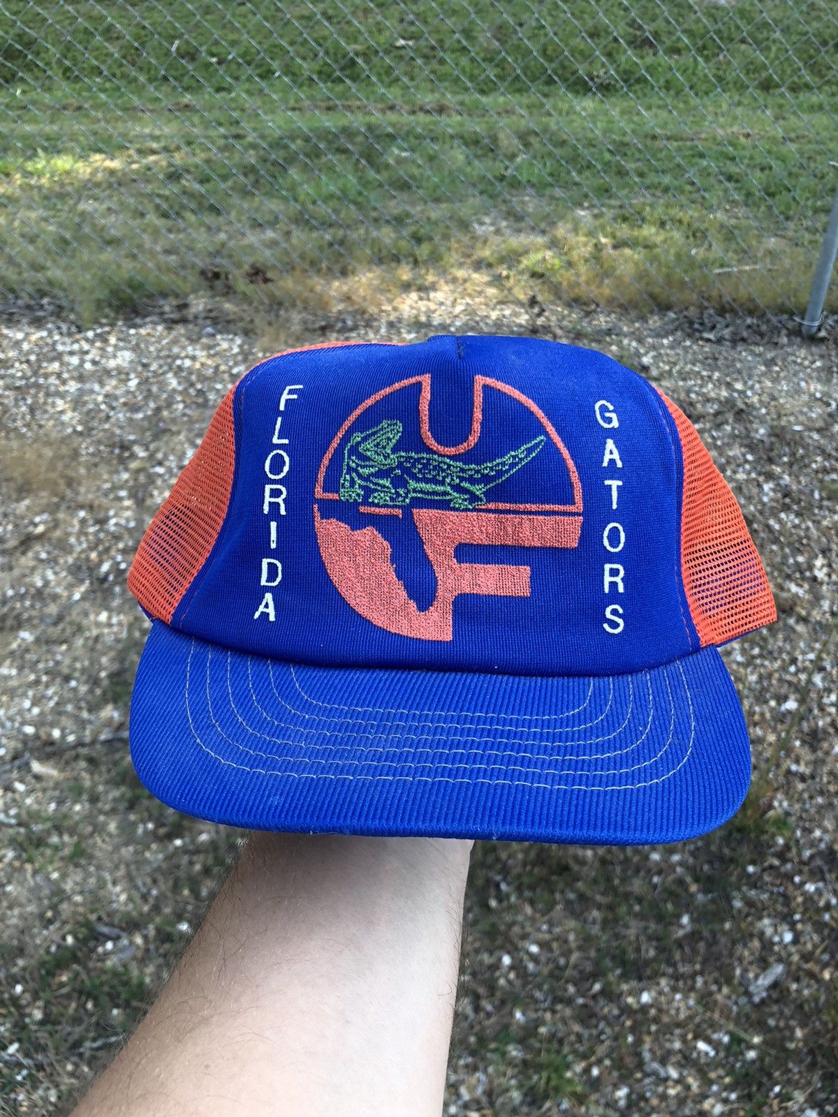 Vintage Vintage 80s Florida Gators Hat Cap Snap Back College Trucker Size ONE SIZE - 2 Thumbnail