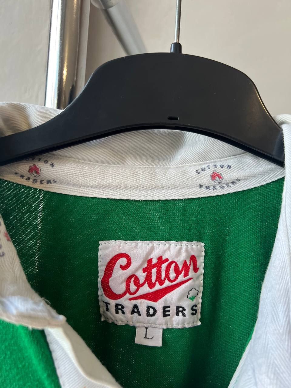 Cotton Traders 1989 WORLD CUP IRB IRELAND TEAM RUGBY UNION JERSEY SHIRT SZL Size US L / EU 52-54 / 3 - 8 Thumbnail