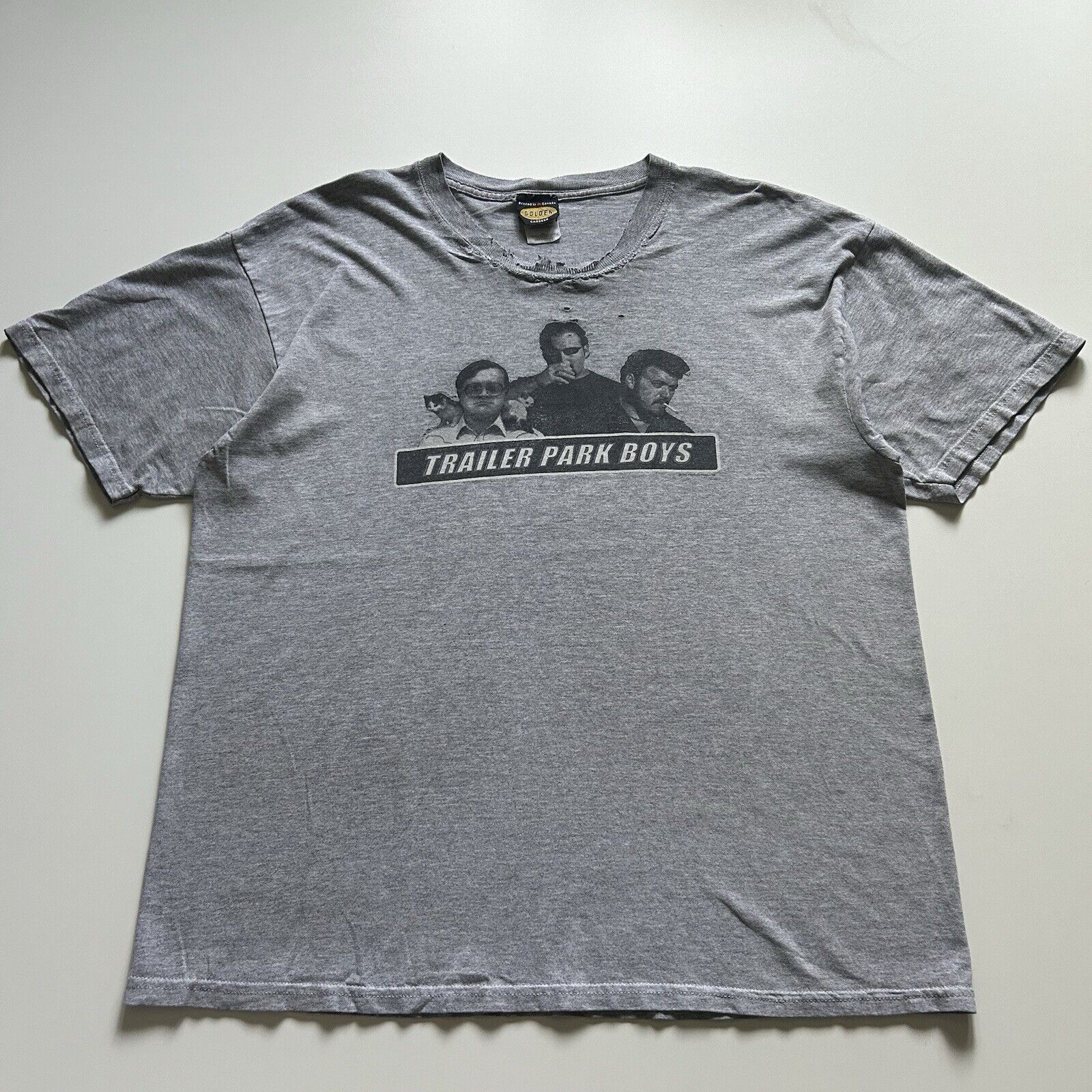 Vintage Vintage 2000s The Trailer Park Boys Graphic T Shirt Men's XL Size US XL / EU 56 / 4 - 1 Thumbnail