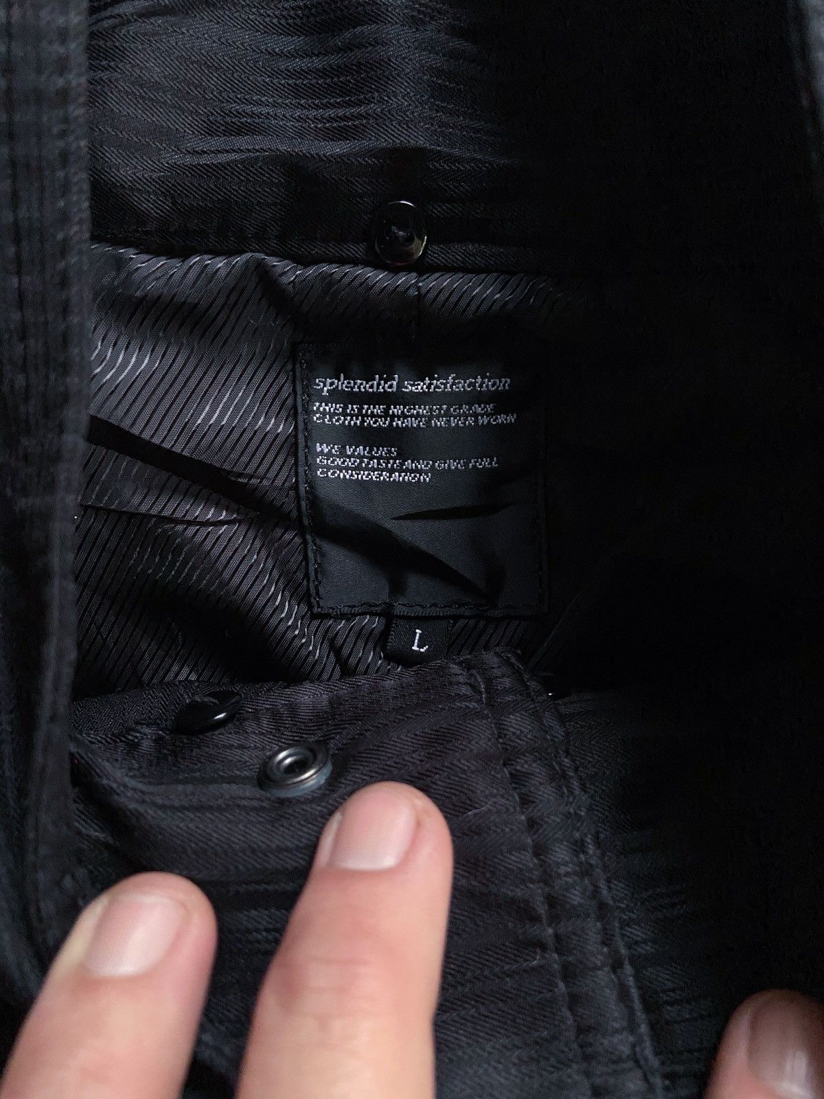Japanese Brand SPLENDID SATISFACTION PUNK COAT STYLE JACKET Size US L / EU 52-54 / 3 - 13 Thumbnail