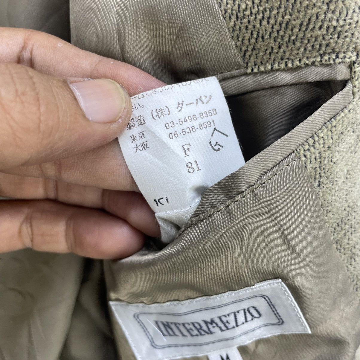 Issey Miyake × Japanese Brand Vintage Intermezzo Japanese Brand Made In Japan Size US M / EU 48-50 / 2 - 9 Thumbnail