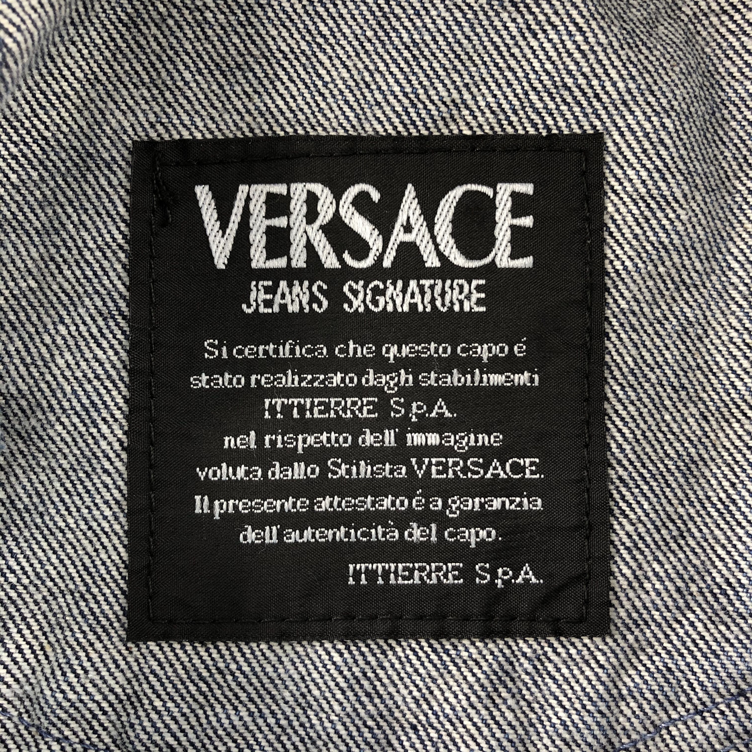 Versace × Vintage Vintage Versace Jeans-JM2696 Size US 26 / EU 42 - 13 Thumbnail