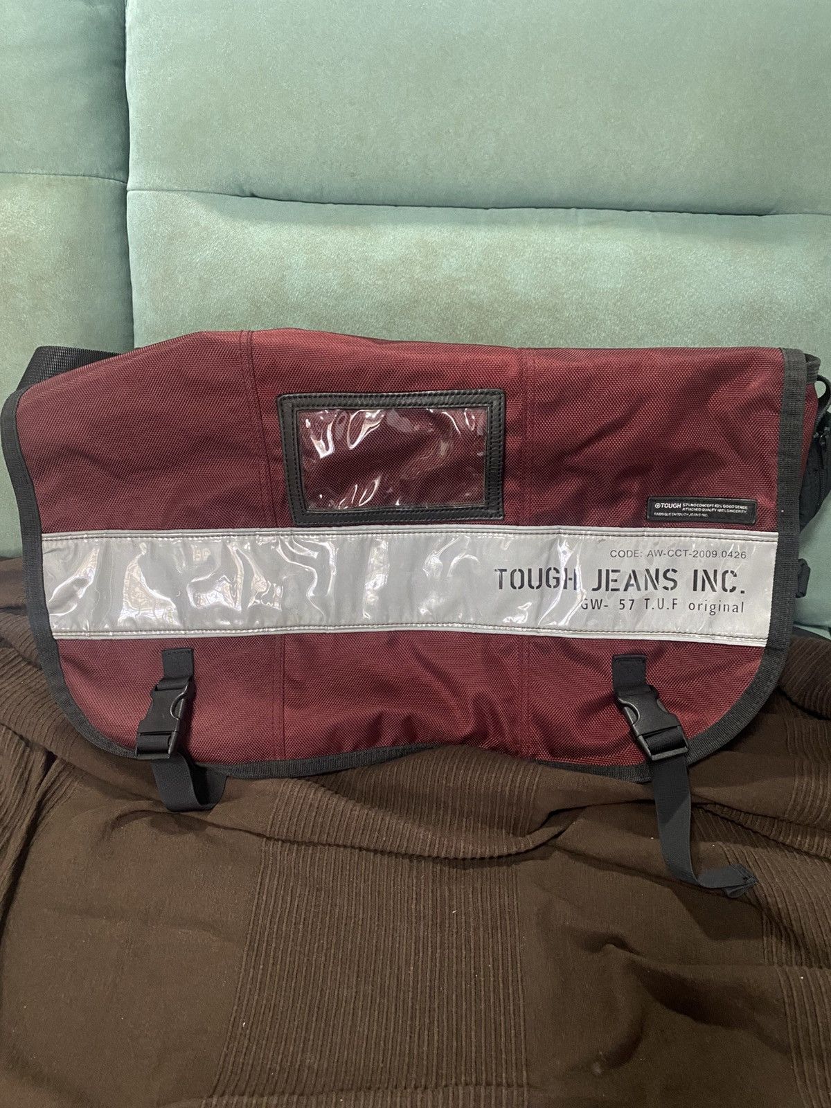 Japanese Brand Tough Jeans smith inc messenger sling bag Size ONE SIZE - 2 Thumbnail