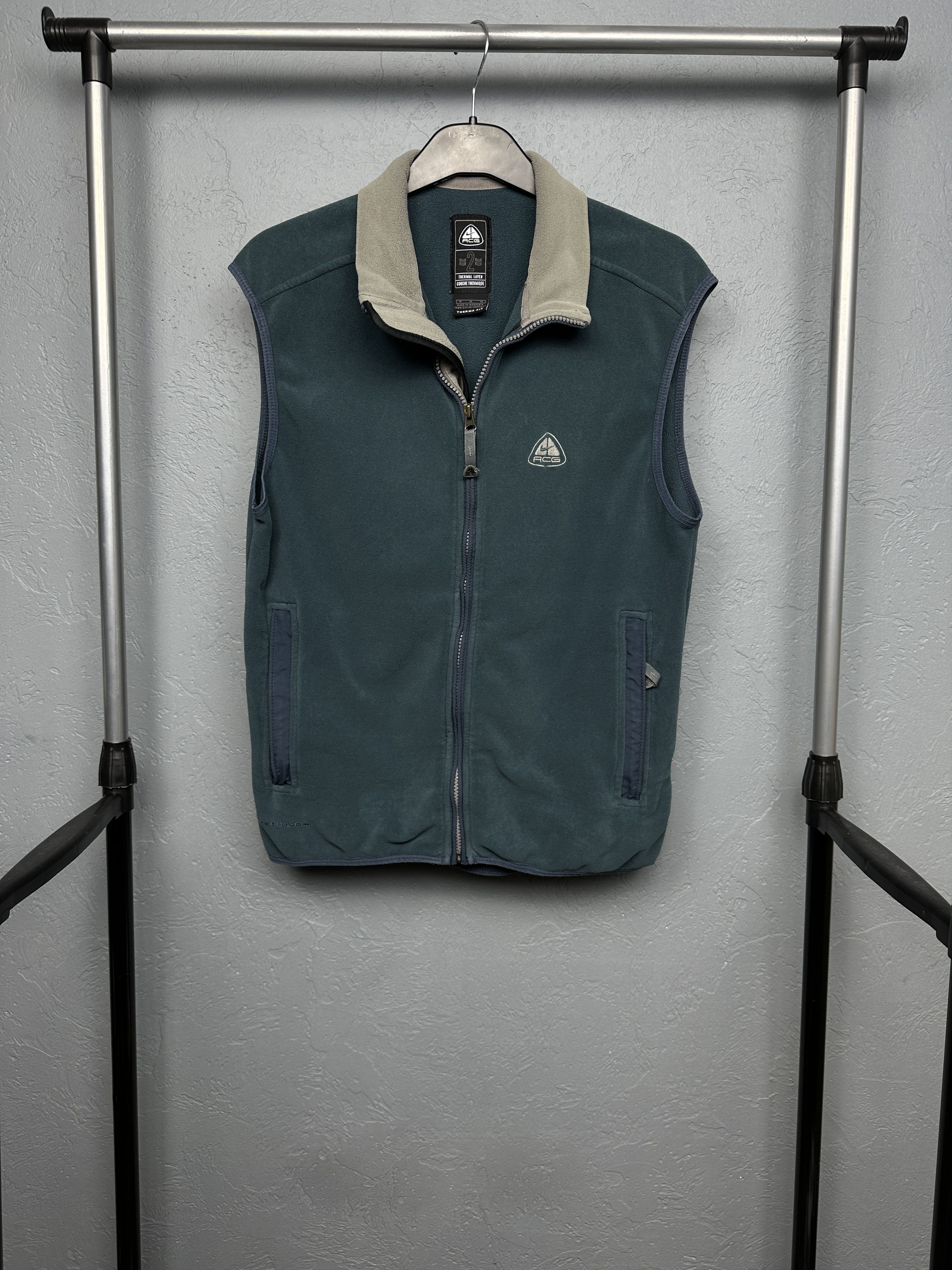 Nike ACG Nike ACG Vintage Fleece Vest Size US M / EU 48-50 / 2 - 1 Thumbnail