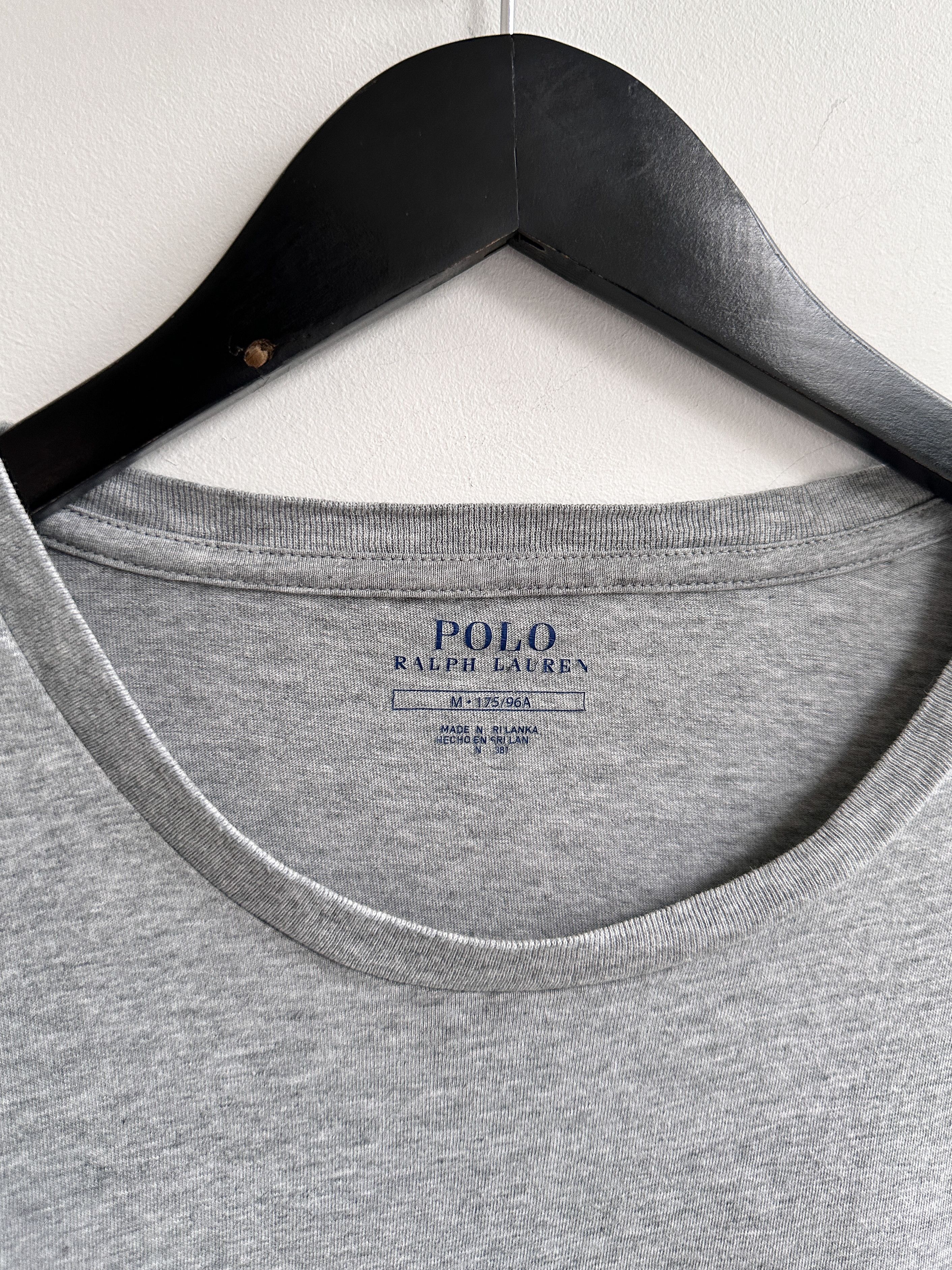 Polo Ralph Lauren Ralph Lauren Gray Longsleeve Tee Shirt Size US M / EU 48-50 / 2 - 5 Thumbnail