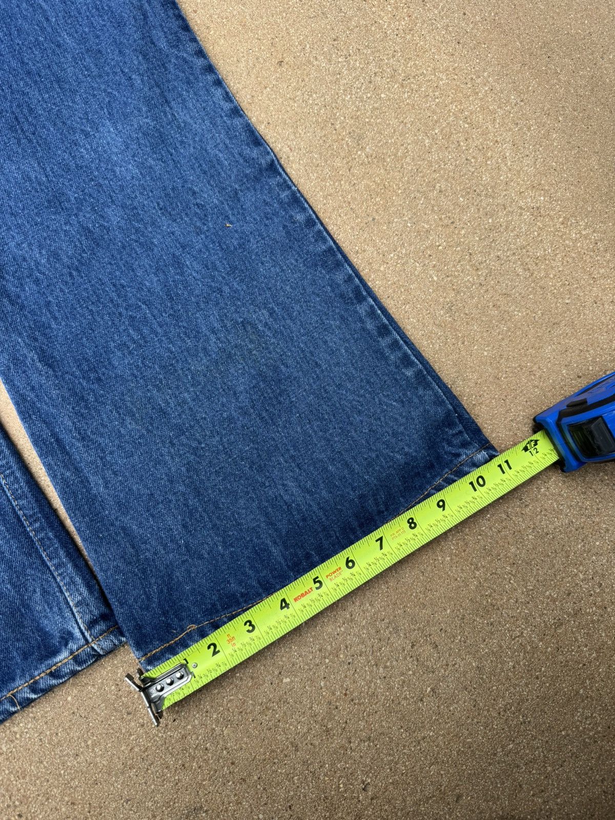 Levi's × Vintage Vtg 80’s Levi’s 646 Orange Tab Bellbottom Flare Jeans 40x30 Size US 40 / EU 56 - 10 Thumbnail