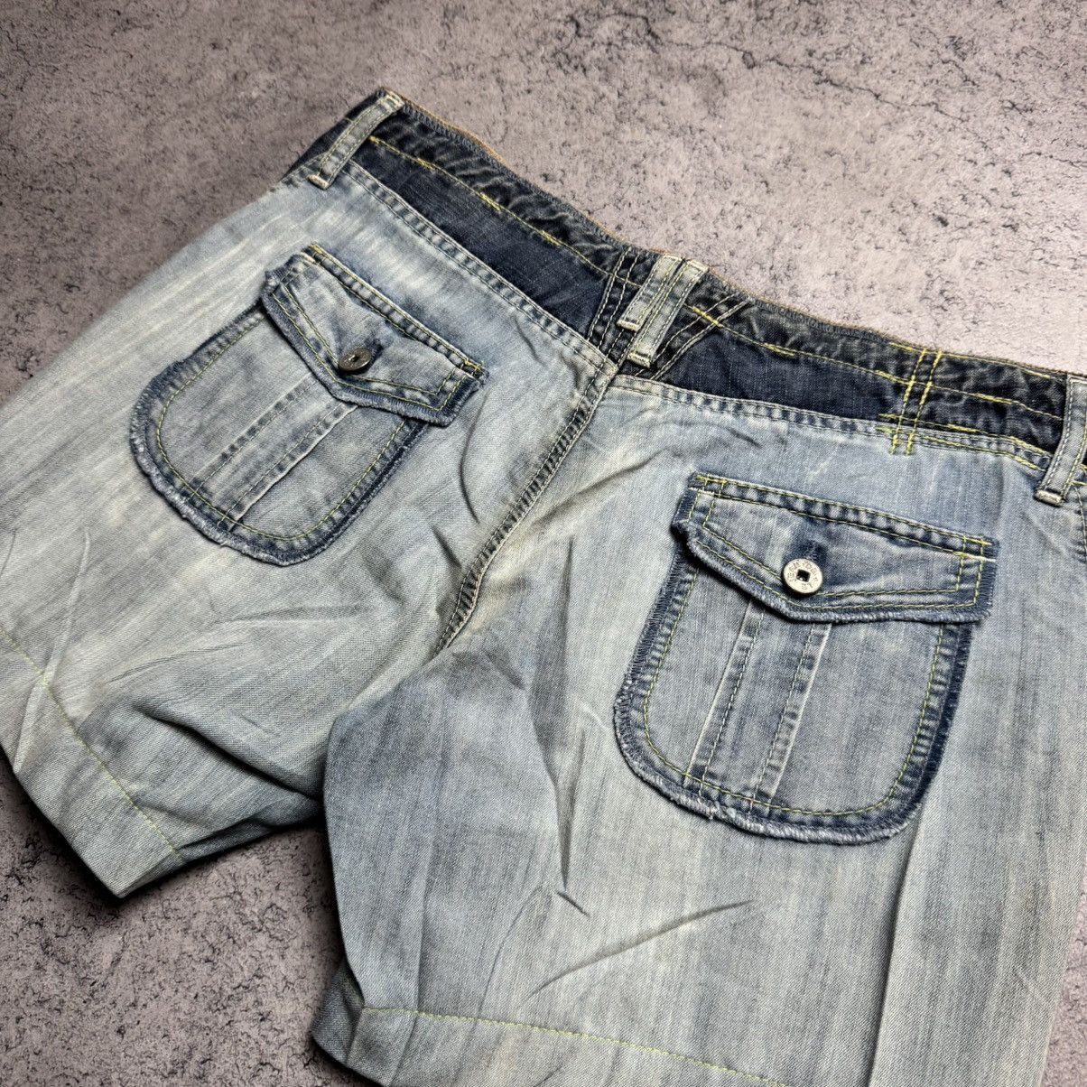 Marithe + Francois Girbaud NEW Marithe Francois Girbaud Vintage Shorts Size 29" - 4 Thumbnail