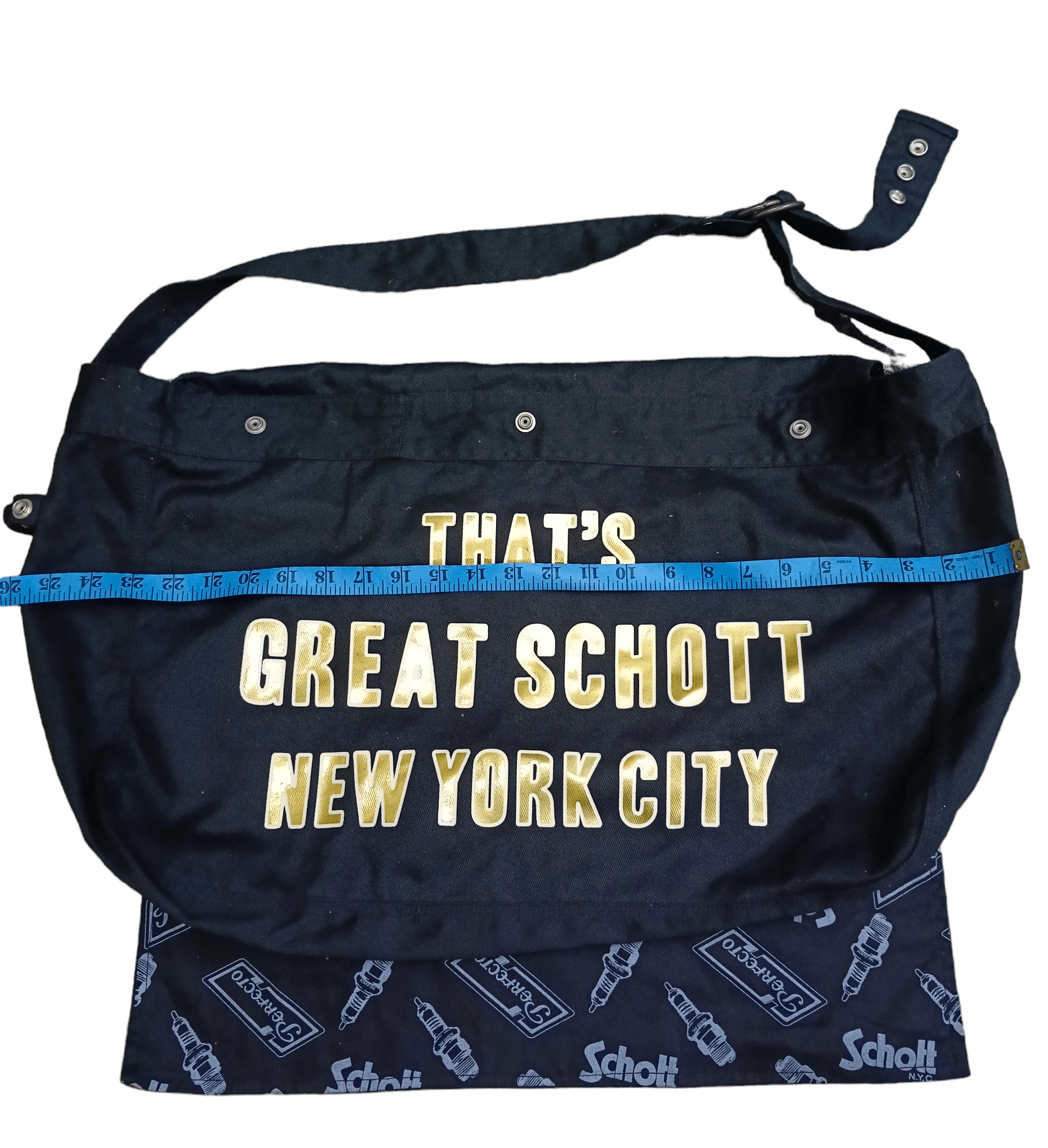 Schott RARE🔥THATS GREAT SCHOTT N.Y.C MASENGGER Size ONE SIZE - 3 Thumbnail