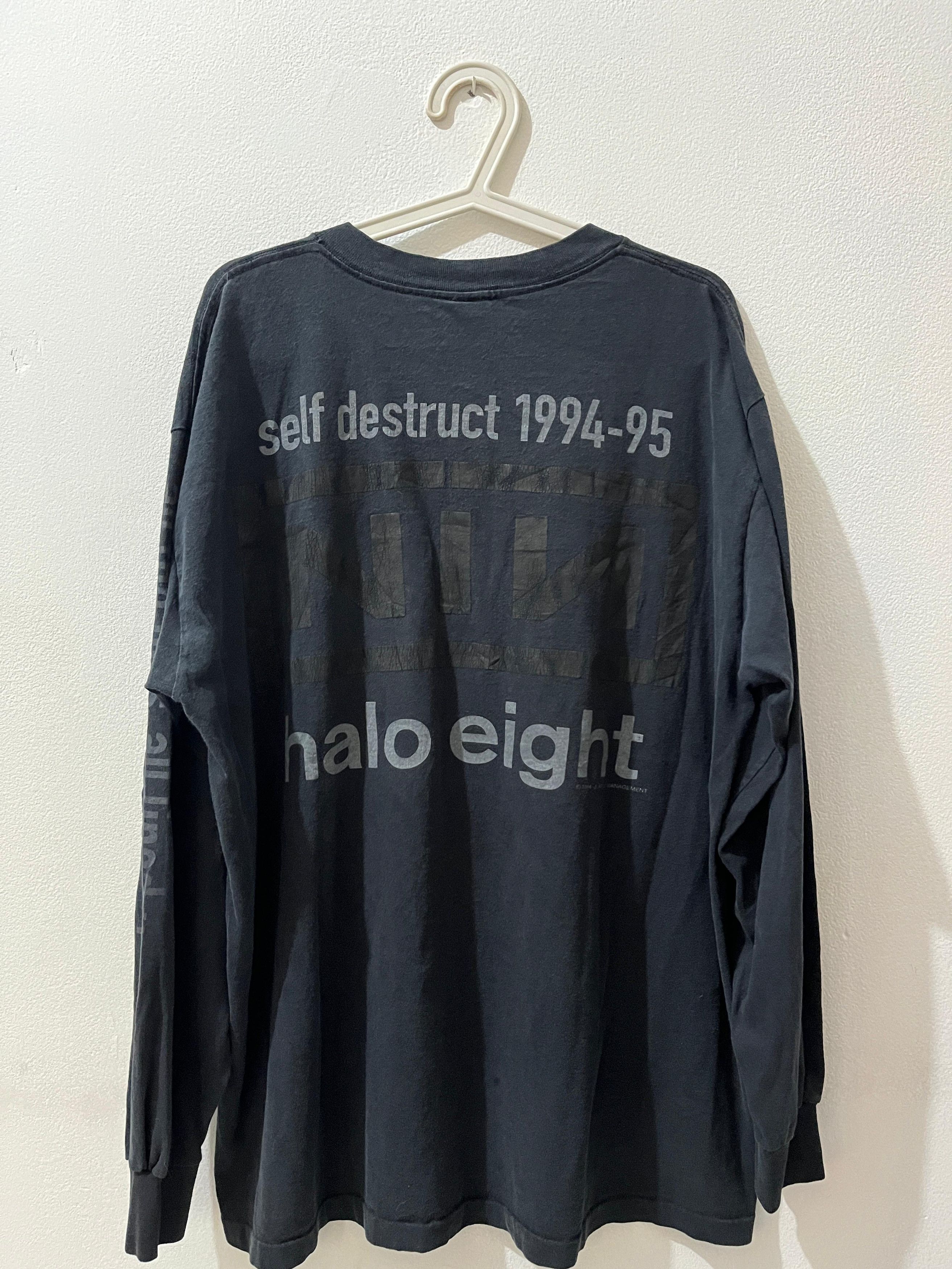 Band Tees Vintage Nine Inch Nails the downward spiral 90s Size US XL / EU 56 / 4 - 5 Thumbnail
